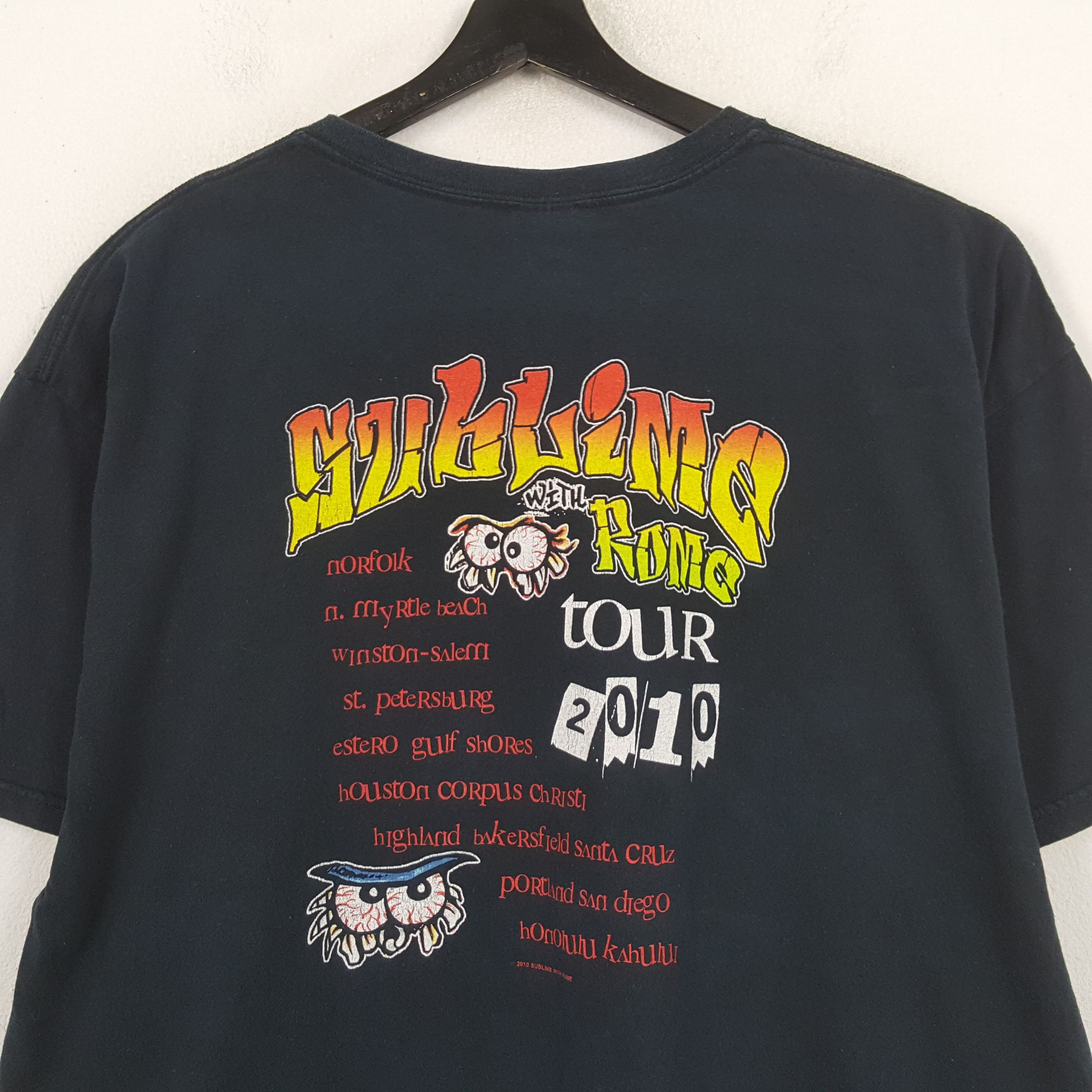 Band Tees Sublime Rock Band Tour Tshirt RR15 Size US XXL / EU 58 / 5 - 4 Thumbnail