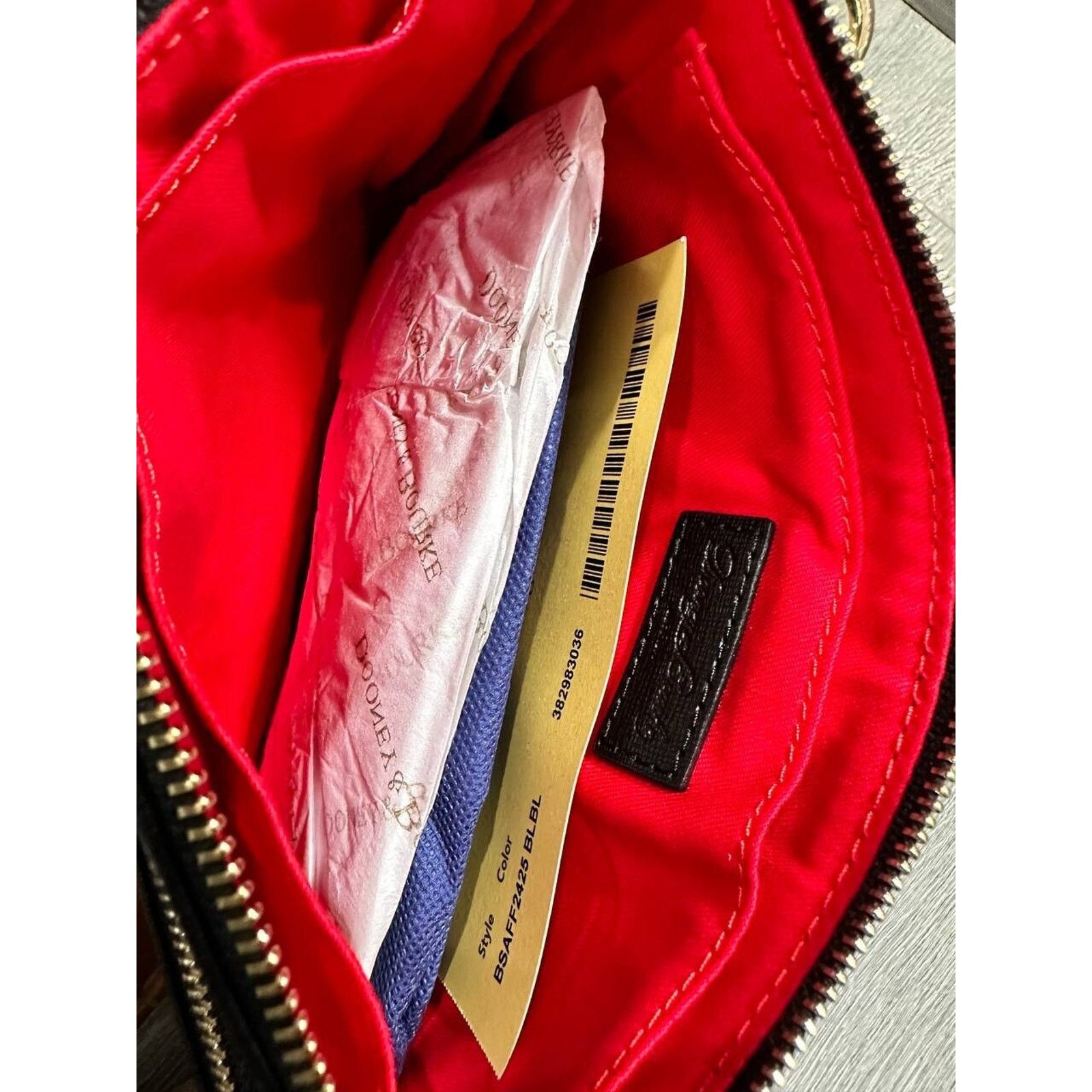 Dooney & Bourke Dooney & Bourke Saffiano Leather Patsy Crossbody Bag A675081 Size ONE SIZE - 12 Thumbnail