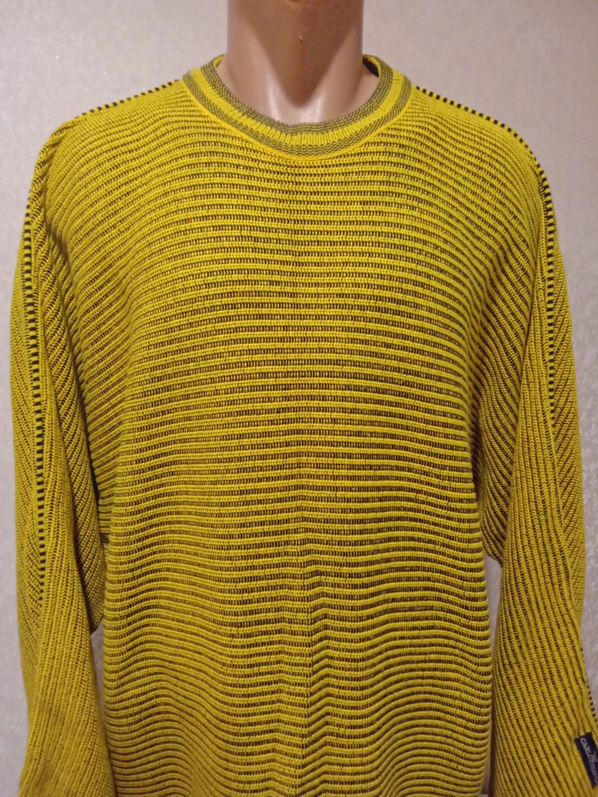 Carlo Colucci CARLO COLUCCI mens cotton sweater size 56/ XL - XXL Size US XL / EU 56 / 4 - 2 Thumbnail