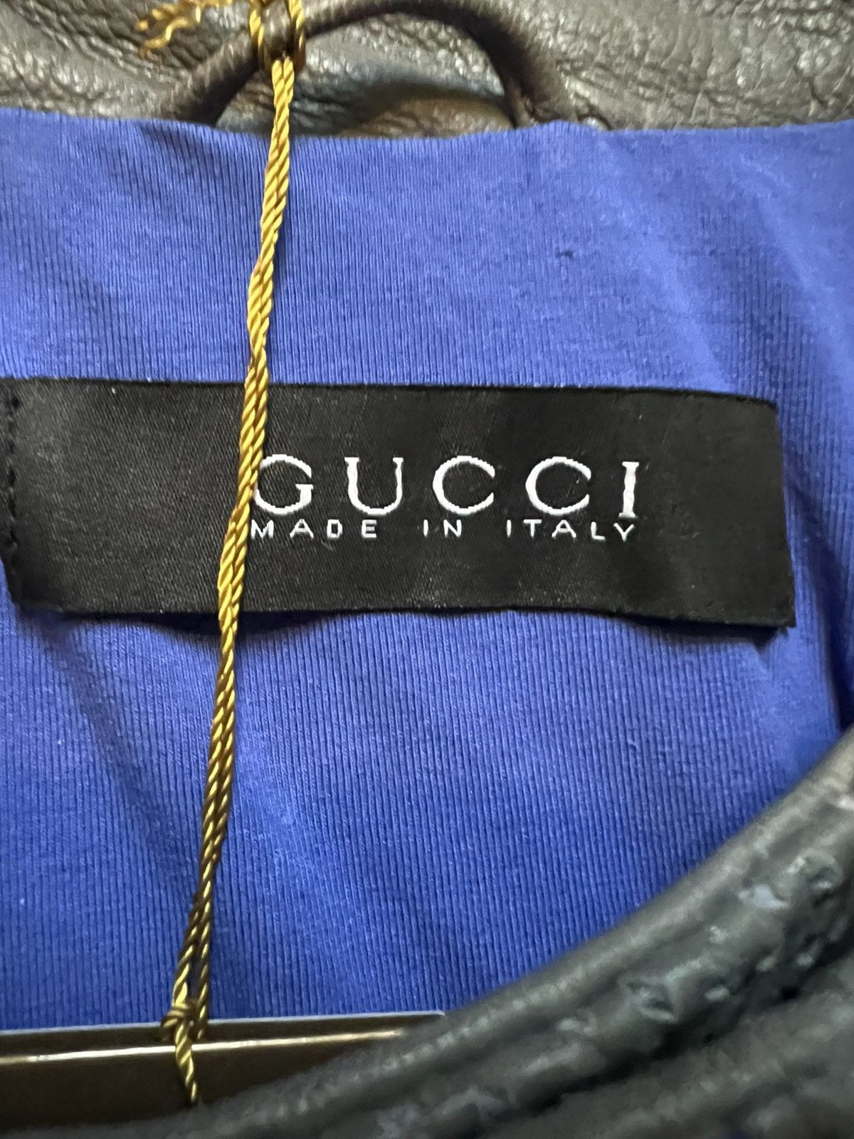 Gucci F/W08 Perforated Leather Jacket Tom Ford Size US M / EU 48-50 / 2 - 6 Thumbnail