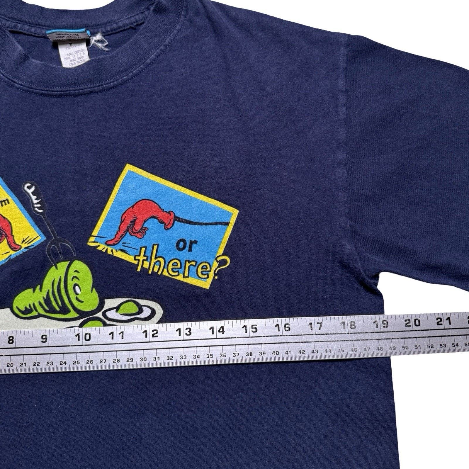 Other VTG Dr. Seuss 1997 Green Eggs and Ham Sam I Am Seuss Mens M Size US M / EU 48-50 / 2 - 4 Thumbnail