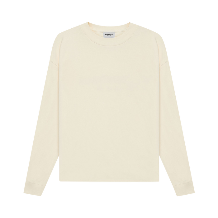 Fear of God Fear of God Essentials Long-Sleeve Tee Buttercream | Grailed