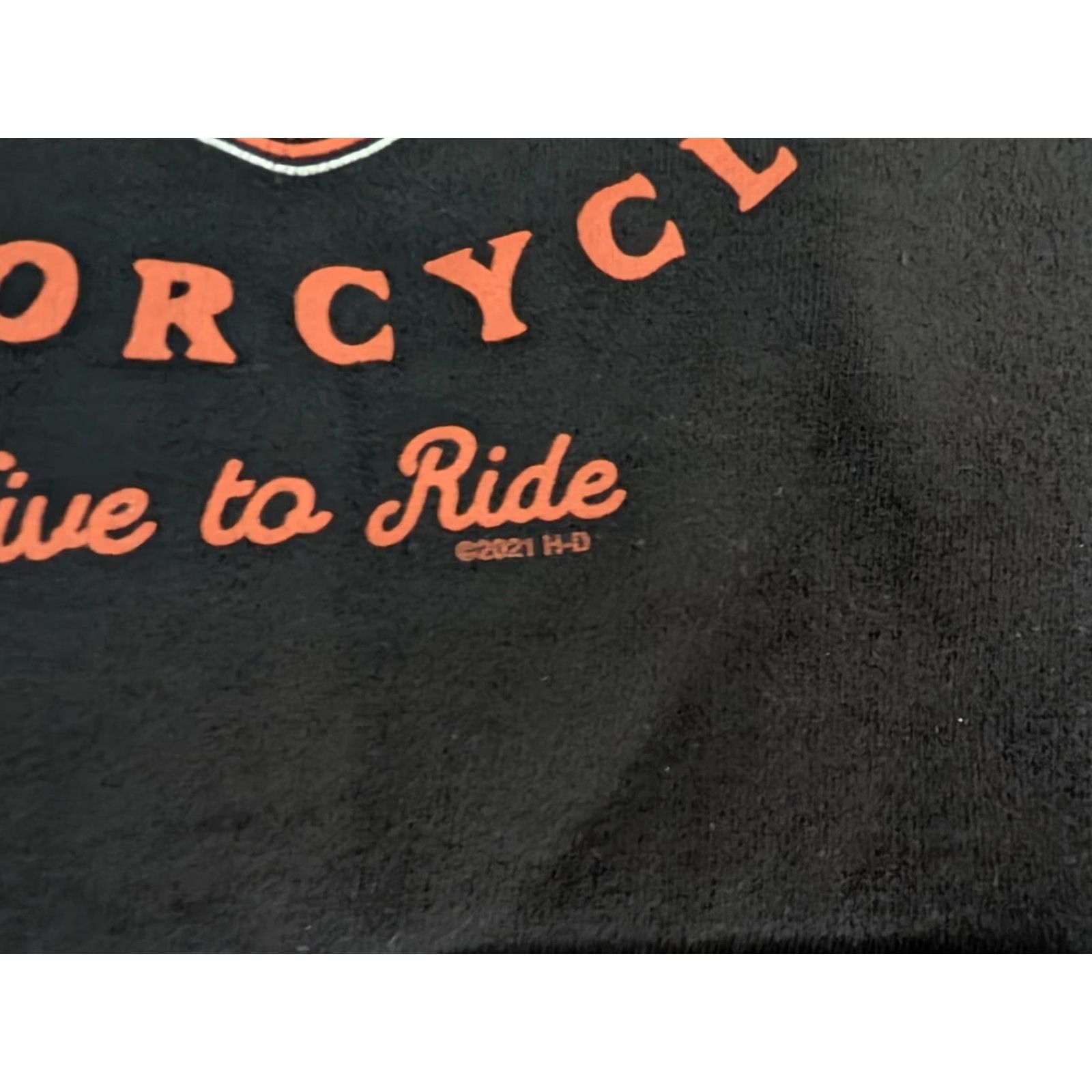Harley Davidson Harley-Davidson Hoodie Women's V-Neck Dallas TX Black Size M Logo Pullover, Activewear, All Seasons, Cotton Blend, Long Sleeve, VGUC Size M / US 6-8 / IT 42-44 - 7 Thumbnail