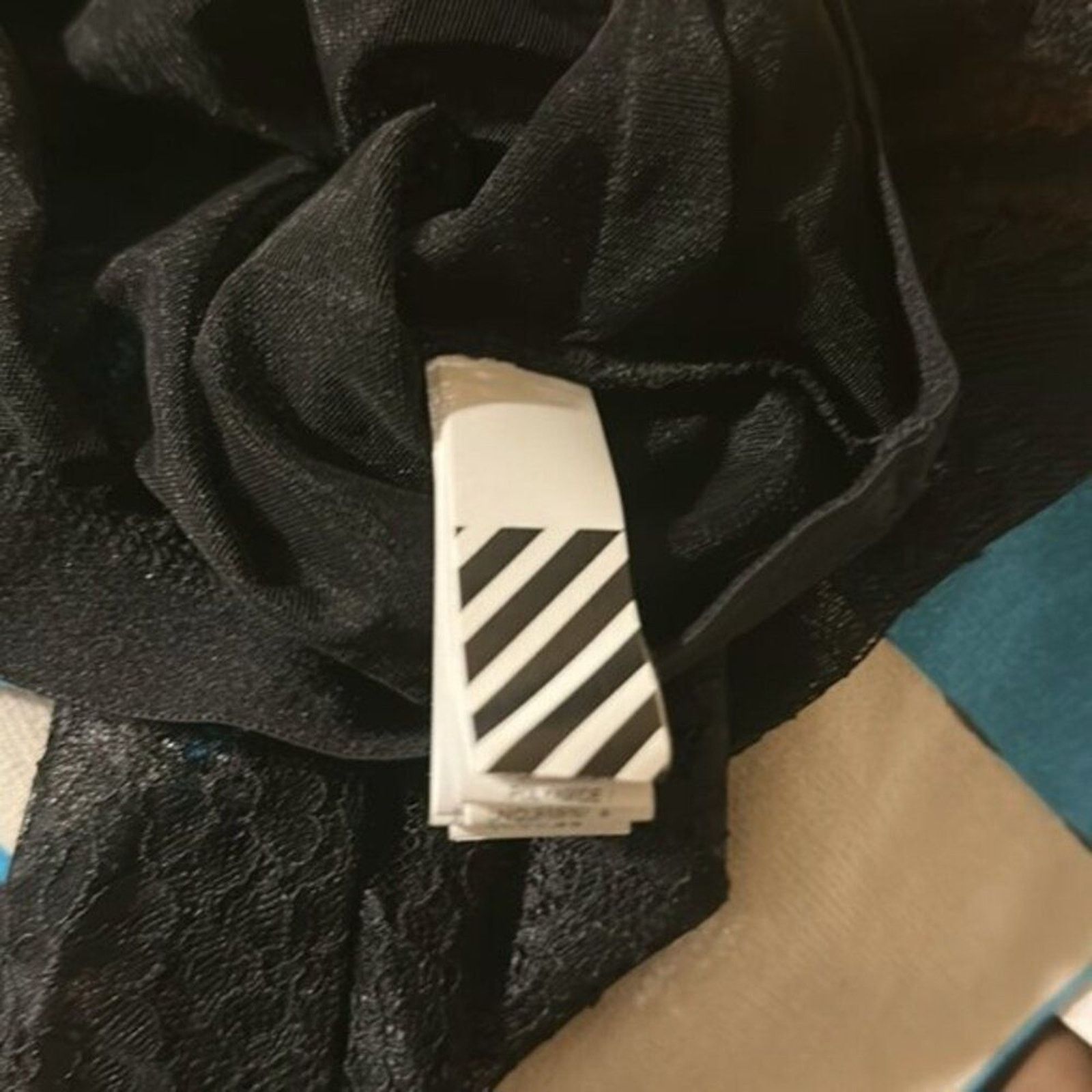 Off-White Off white lace crop top black M Size M / US 6-8 / IT 42-44 - 7 Thumbnail