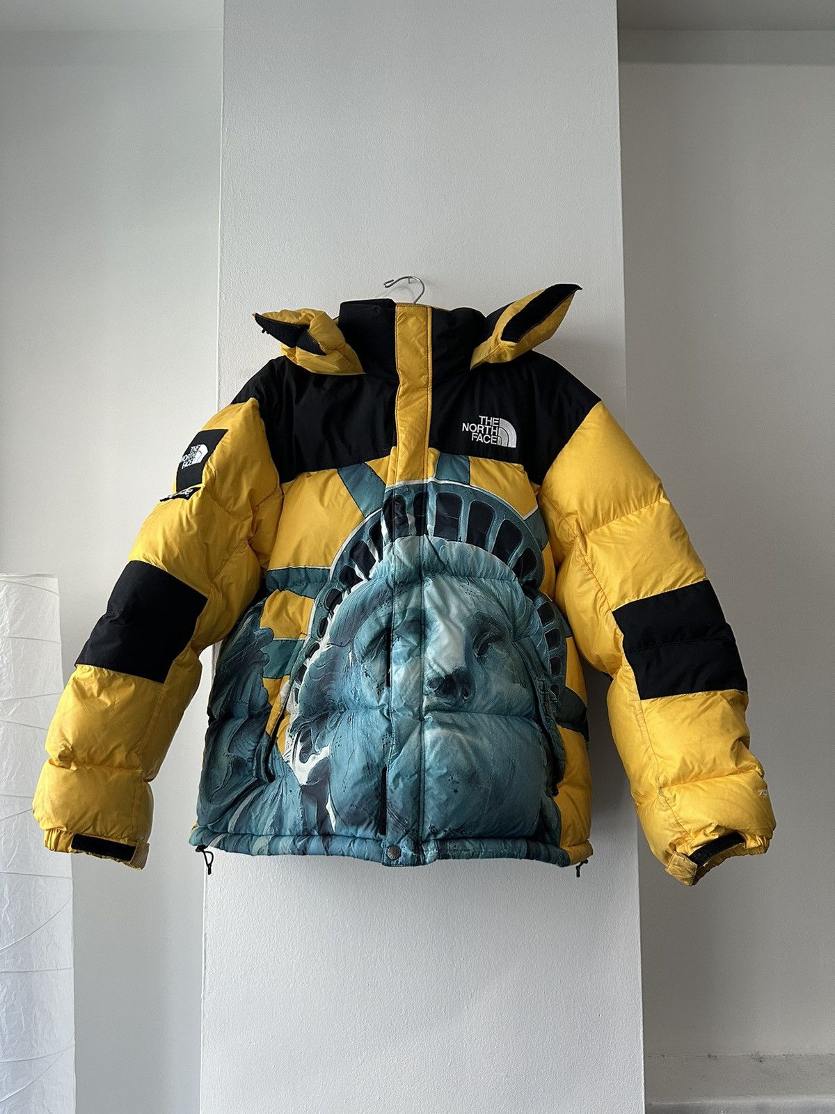 image of Supreme x The North Face Statue Of Liberty Baltoro ‘Yellow’, Men's (Size Large)