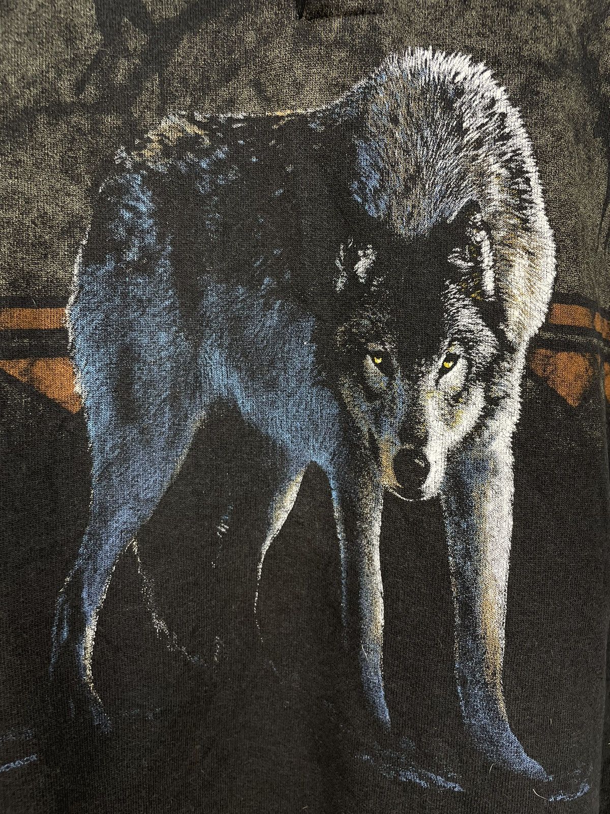 Habitat Vintage National Wildlife Federation Wolf sweatshirt Size US M / EU 48-50 / 2 - 6 Thumbnail