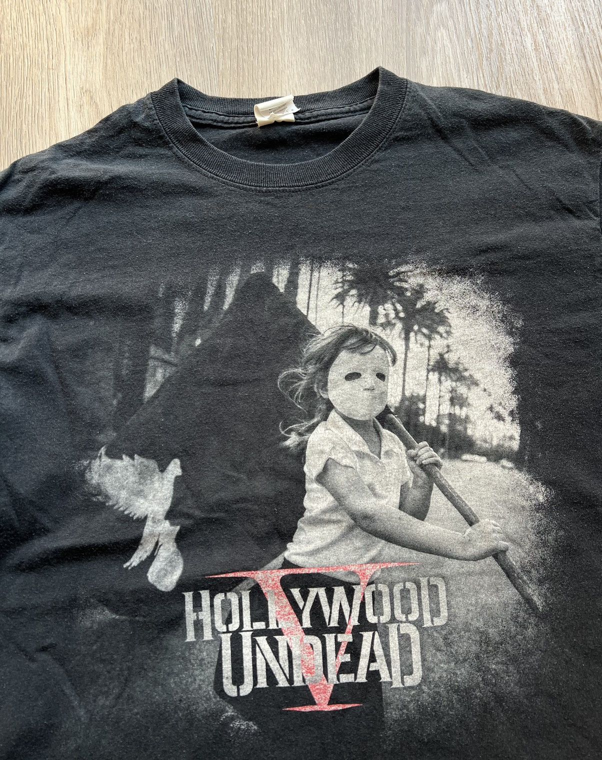 Band Tees × Vintage Vintage 2001-03 Hollywood Undead Tour T-Shirt tee Size US M / EU 48-50 / 2 - 2 Thumbnail