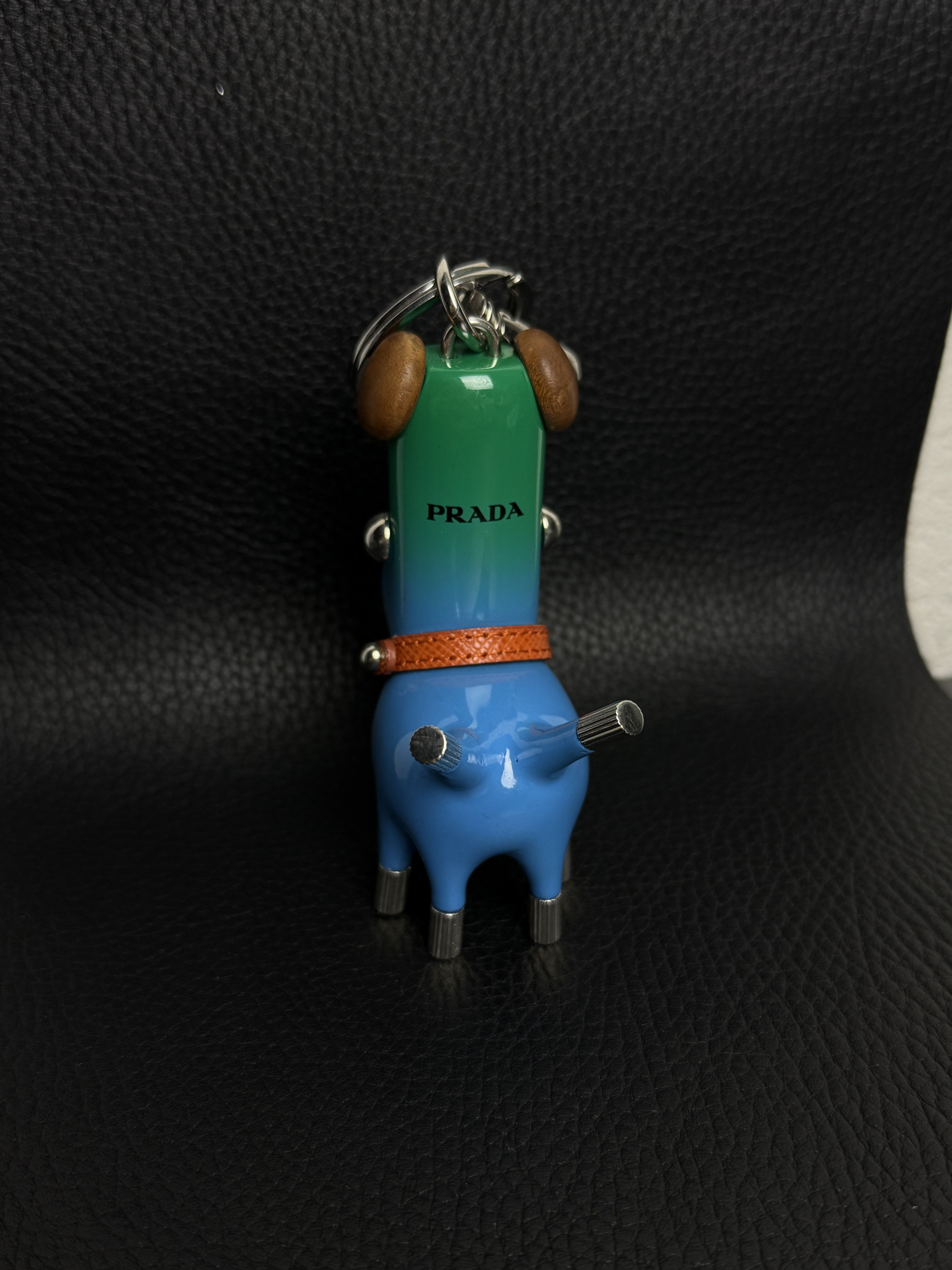 Prada Prada Trick robot dog bag charm keychain Size ONE SIZE - 3 Thumbnail