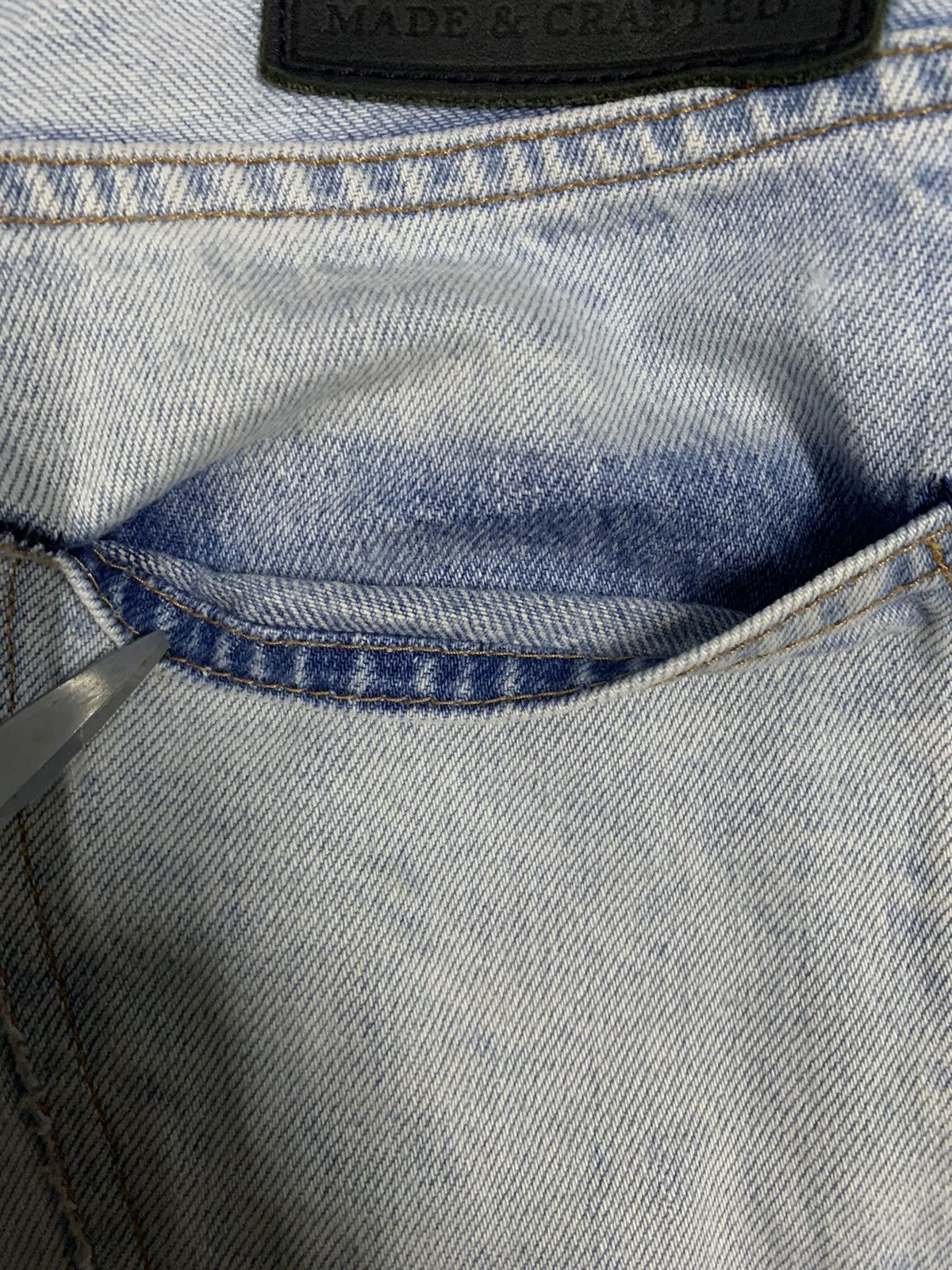 Levi's Made & Crafted Vintage Levis Made & Crafted Big E Distressed Grunge Jeans Size US 29 - 16 Thumbnail