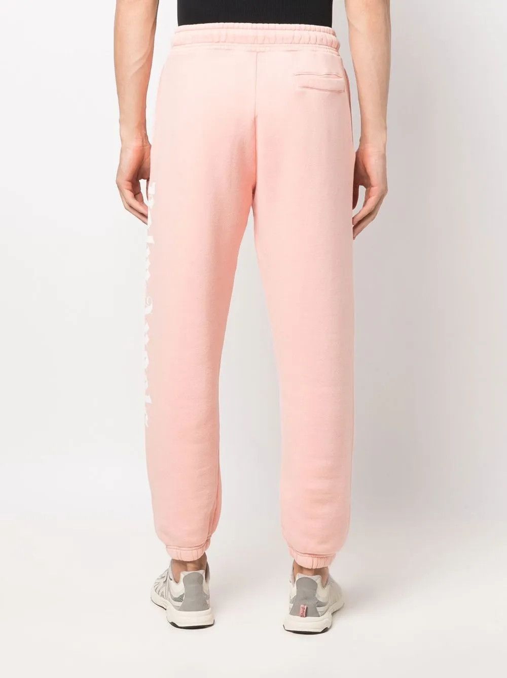 Palm Angels o1y0325 Logo Jogger & Sweatpant in Pink Size US 26 / EU 42 - 4 Thumbnail