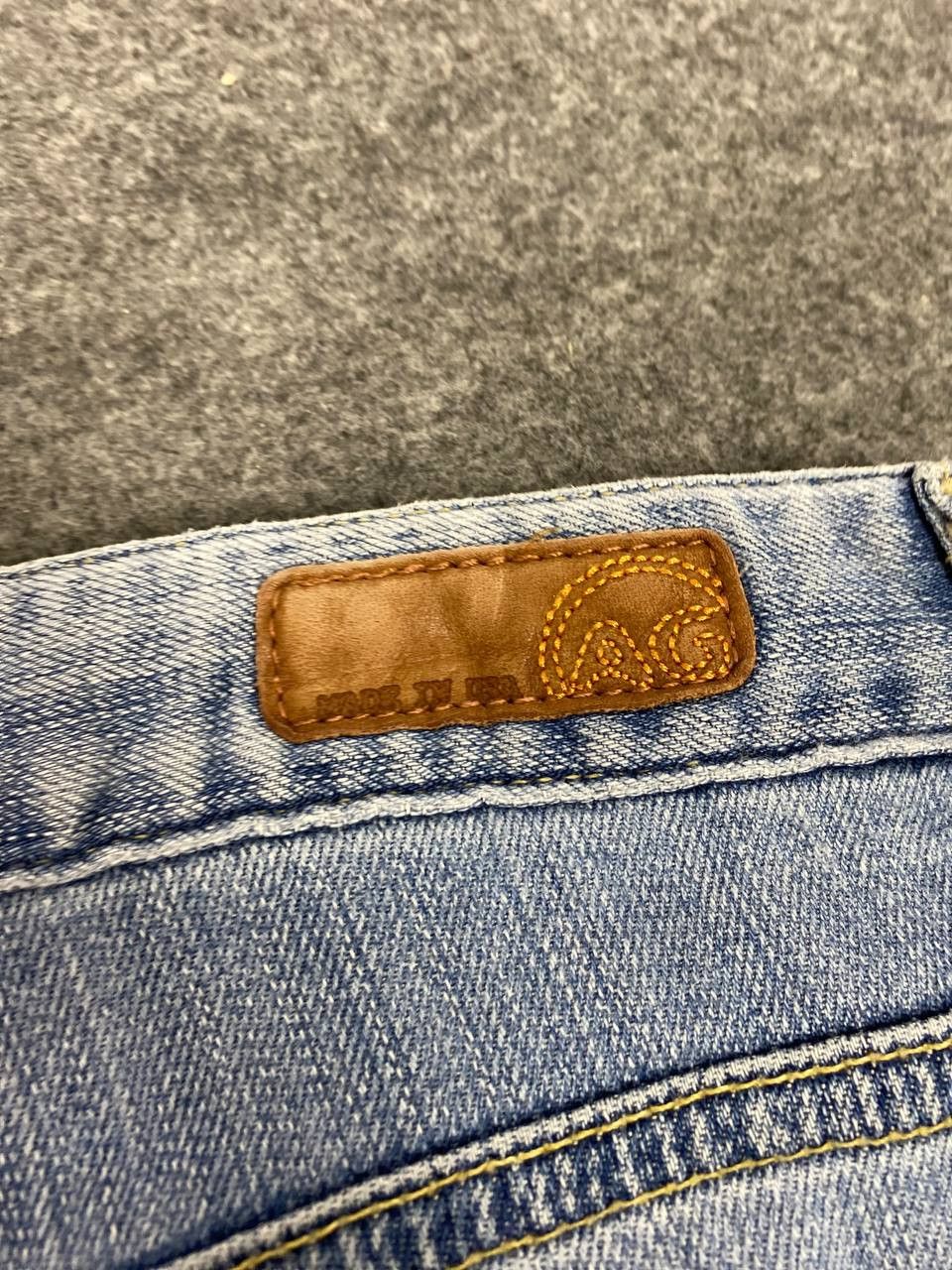 AG Adriano Goldschmied adriano goldschmeid bell bottom flare denim Size 30" / US 8 / IT 44 - 7 Thumbnail