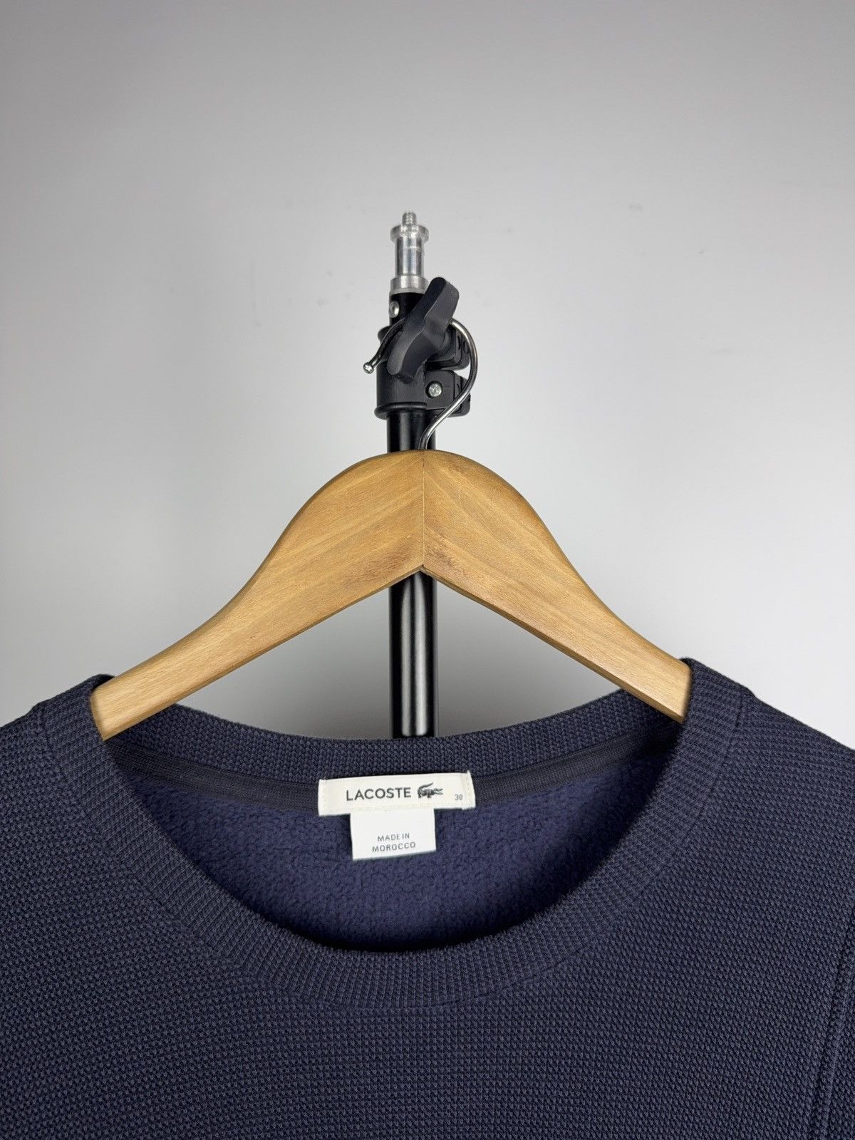 Lacoste Luxury 00s Lacoste Navy Knit Long Sleeve Dress Size S / US 4 / IT 40 - 3 Thumbnail