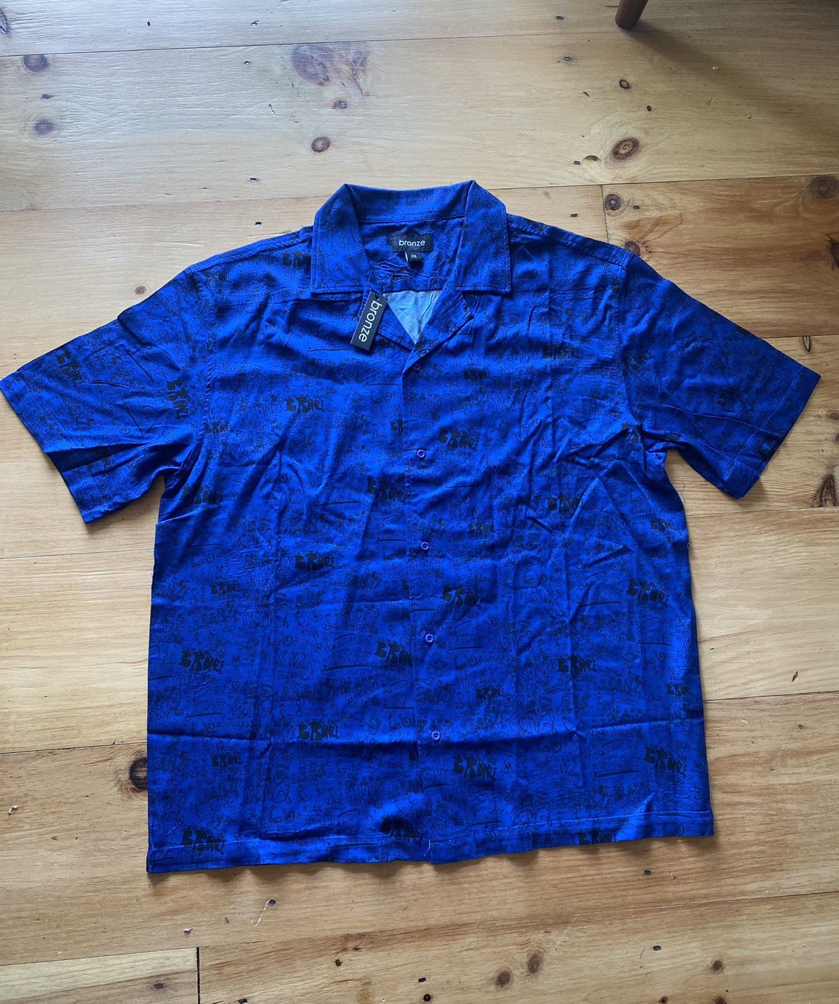 Bronze 56k Xxl Bronze56k AOP button up silky shirt New Size US XXL / EU 58 / 5 - 1 Thumbnail