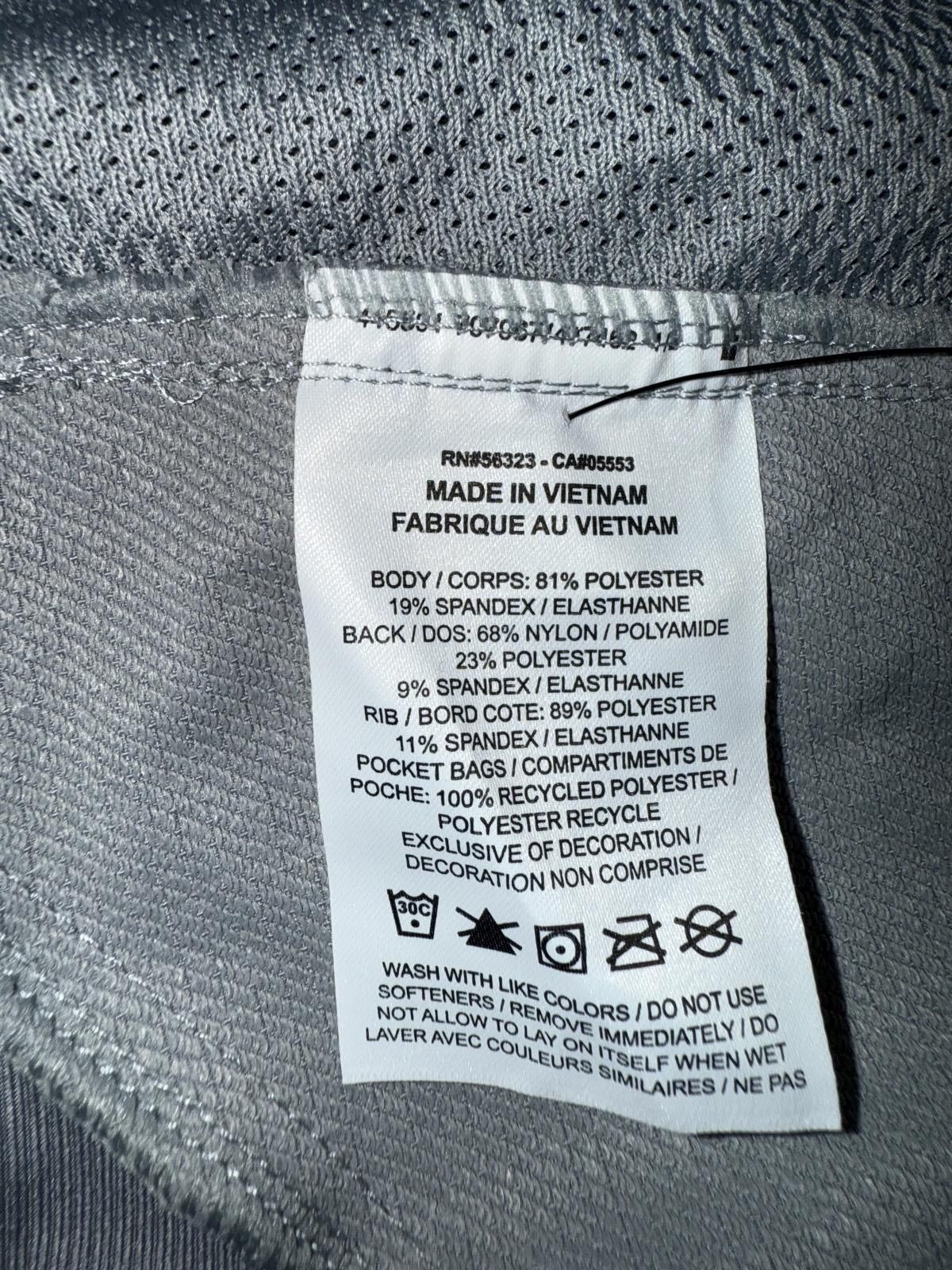 Nike Nike Men’s Pro Flex Rep Hybrid Grey Training Shorts Size US 34 / EU 50 - 9 Thumbnail