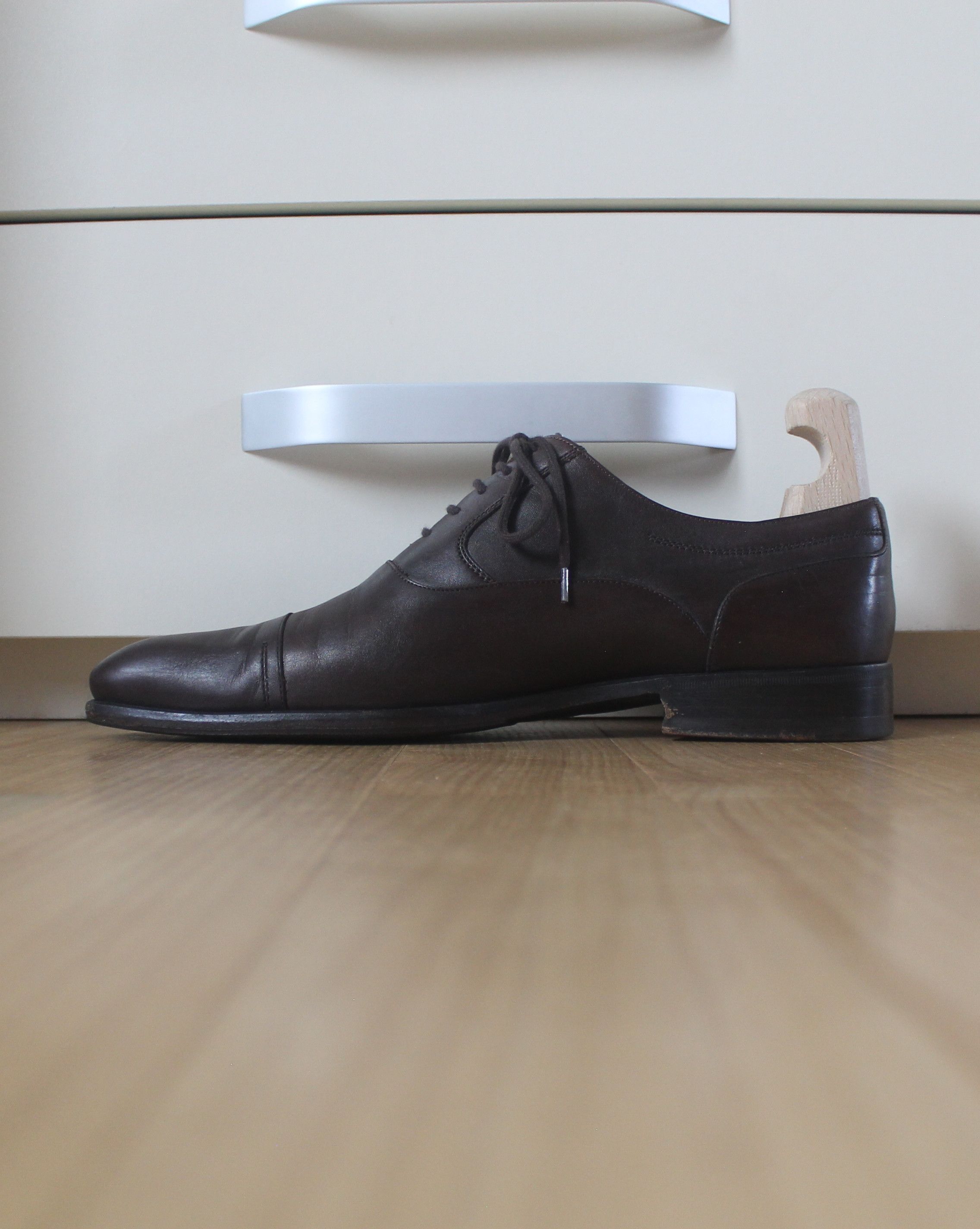 Gucci Gucci Lace Up Oxfords Leather Shoes Size US 9 / EU 42 - 5 Thumbnail