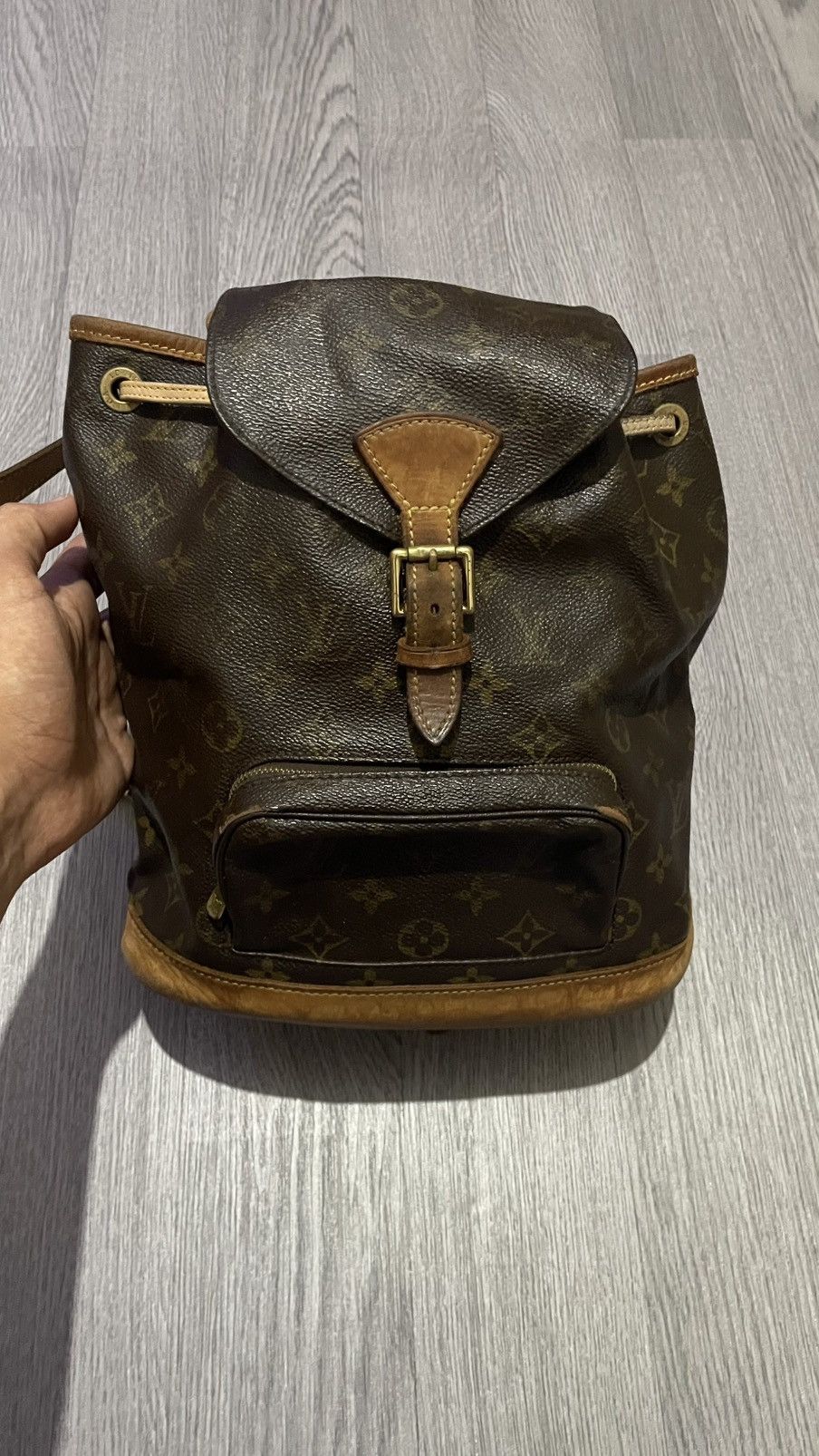 Louis Vuitton Louis Vuitton 1997 Montsouris Backpack Size ONE SIZE - 8 Thumbnail