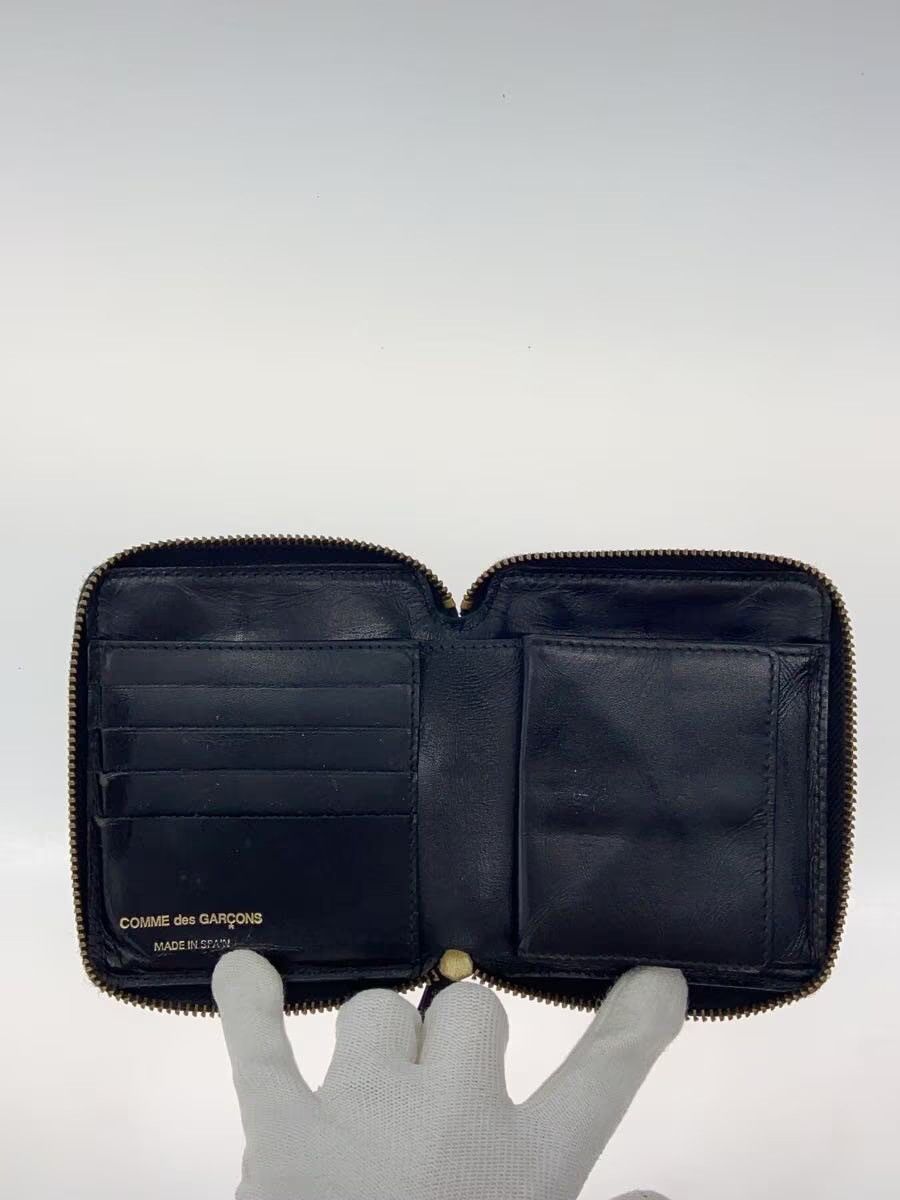 Comme des Garcons Homme Flower Embossed Zip Leather Wallet Size ONE SIZE - 3 Thumbnail