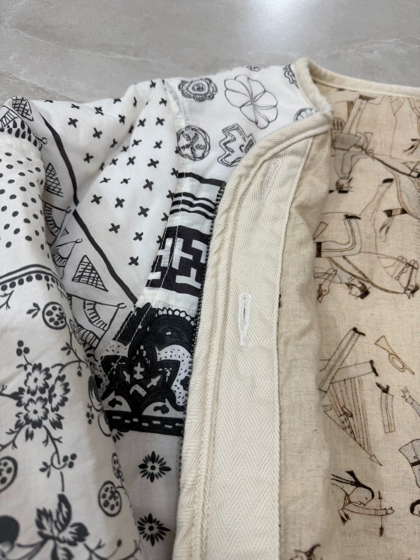 Visvim Visvim 19AW ICT Iris White Paisley Size 2 Size US M / EU 48-50 / 2 - 8 Thumbnail