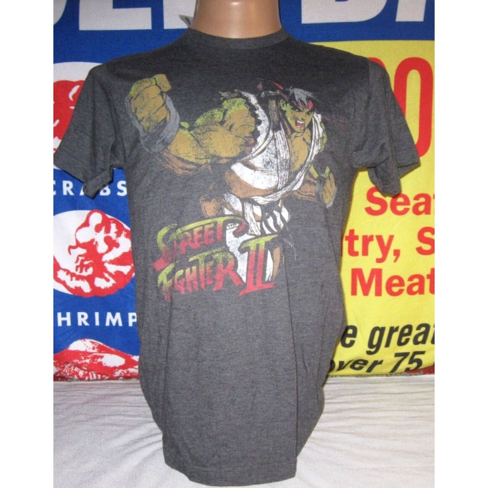 Vintage STREET FIGHTER II Capcom Retro Shirt Men's Medium NEW Video Game Arcade Fight T Size US M / EU 48-50 / 2 - 2 Thumbnail