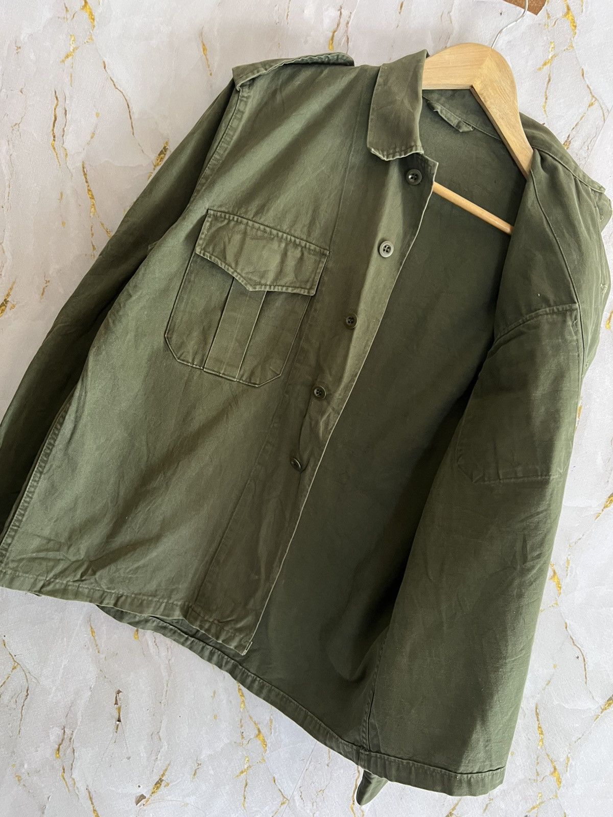 Vintage Vintage 1982 Belgian Army Jacket – Begetex Military Surplus Size US M / EU 48-50 / 2 - 9 Thumbnail