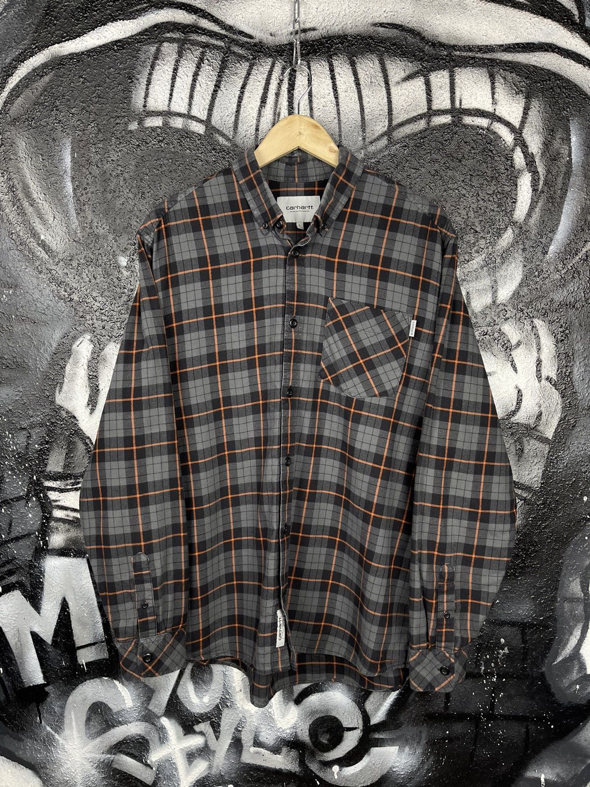 Carhartt Wip Carhartt WIP Long Sleeve Swain Shirt Plaid Flannel Men’s Size US L / EU 52-54 / 3 - 4 Thumbnail