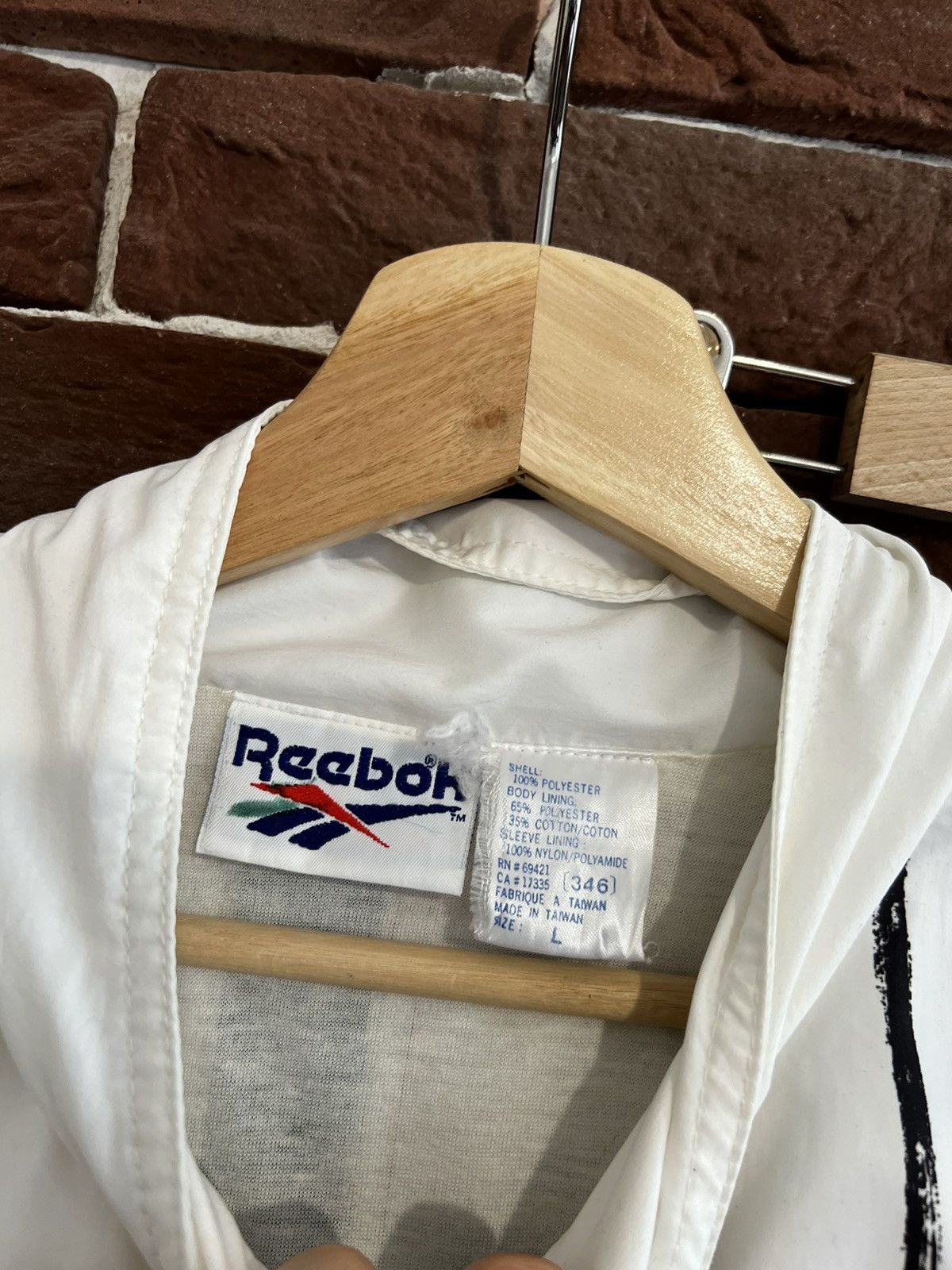 Reebok Rare 90s Vintage Y2K Reebok Logo Tracksuit Set Jacket Size US L / EU 52-54 / 3 - 8 Thumbnail