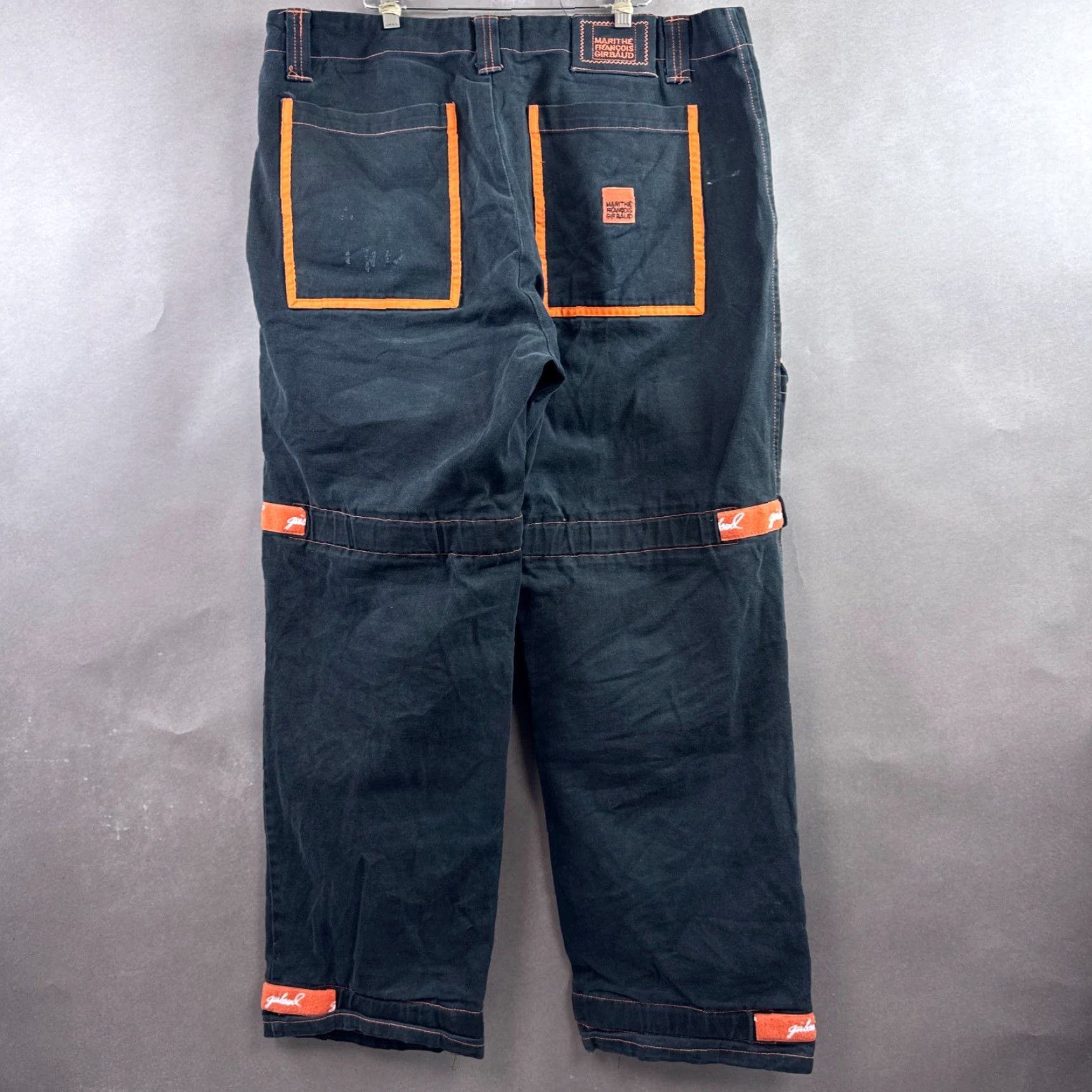 Vintage VINTAGE Girbaud Jeans Men 38x34 Black Shuttle Cargo Straight Jeans Mens Size US 40 / EU 56 - 3 Thumbnail
