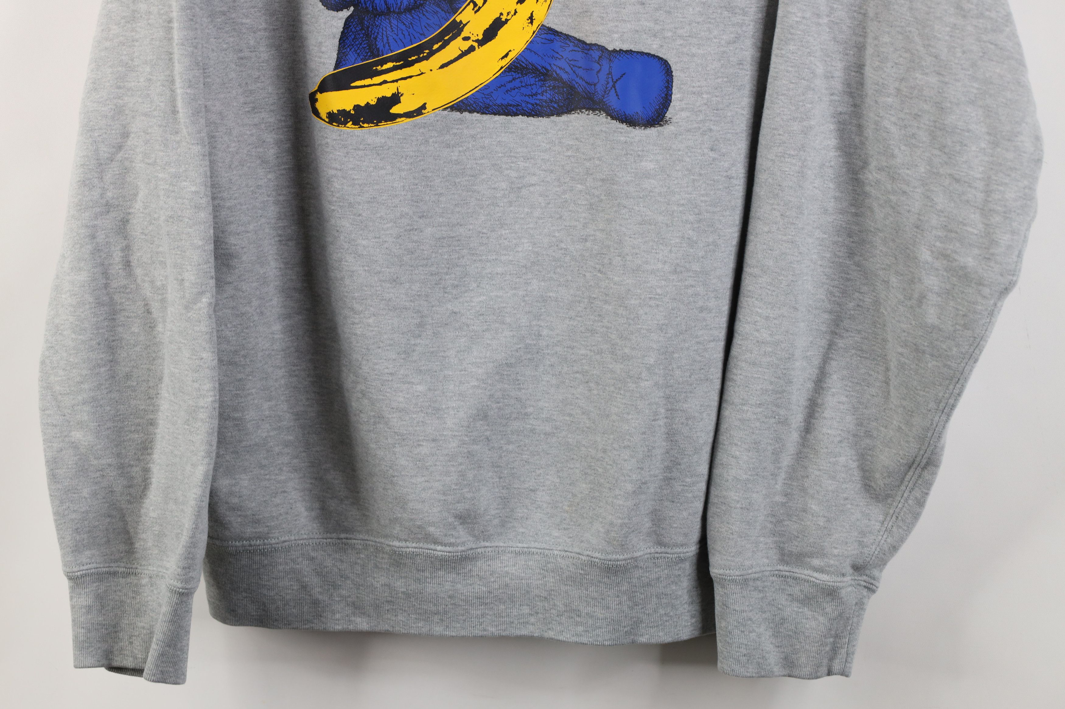 Uniqlo Uniqlo x Kaws x Andy Warhol Art French Terry Sweatshirt Gray Size US M / EU 48-50 / 2 - 3 Thumbnail