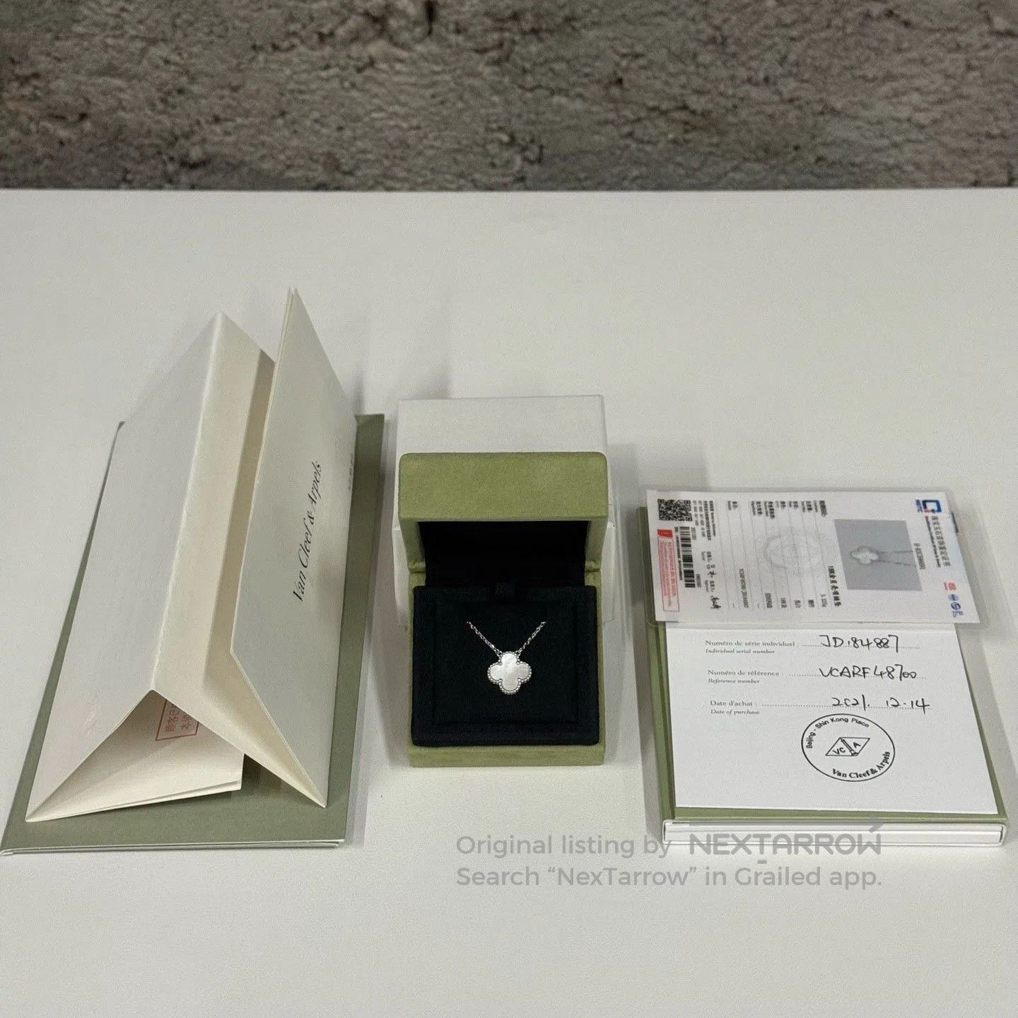 Van Cleef & Arpels Van Cleef & Arpels White Gold Necklace. Size ONE SIZE - 6 Thumbnail