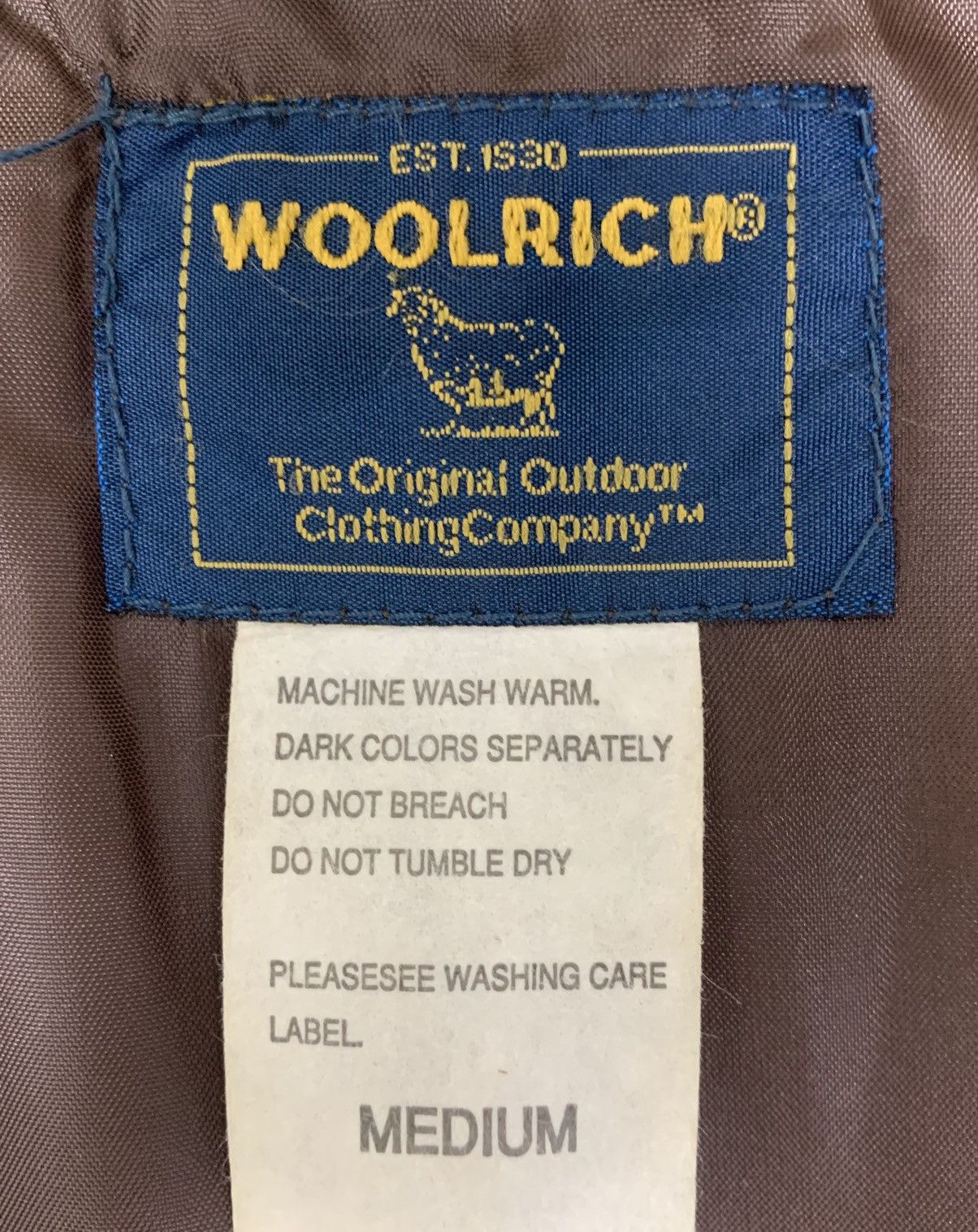 Woolrich Woolen Mills Woolrich Company Outdoor Hodies Jacket Colour Brown size M Size M / US 6-8 / IT 42-44 - 10 Thumbnail