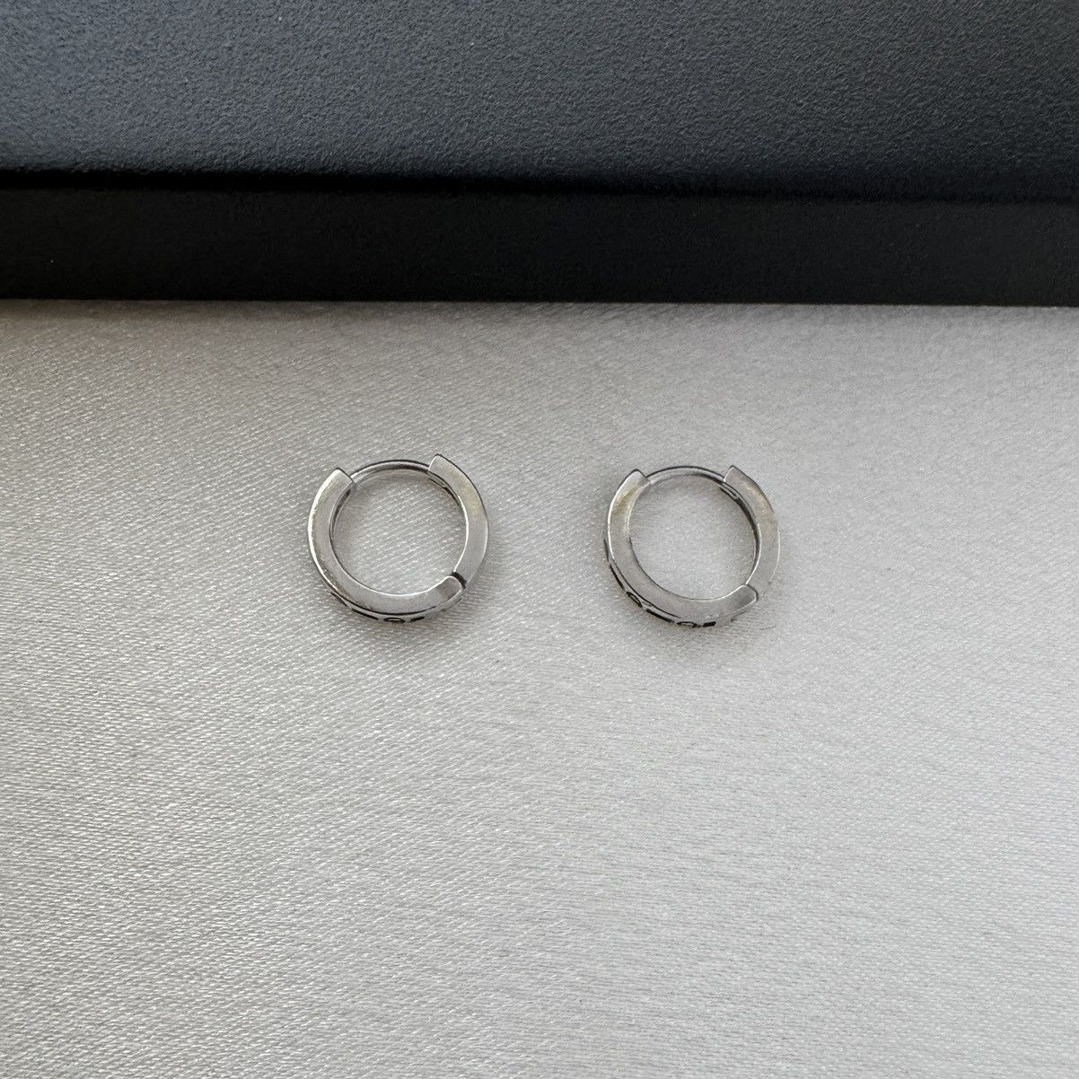 Other 13mm Small Hoop Earrings for Men Women,Hip Hop Unisex Style Size ONE SIZE - 3 Thumbnail