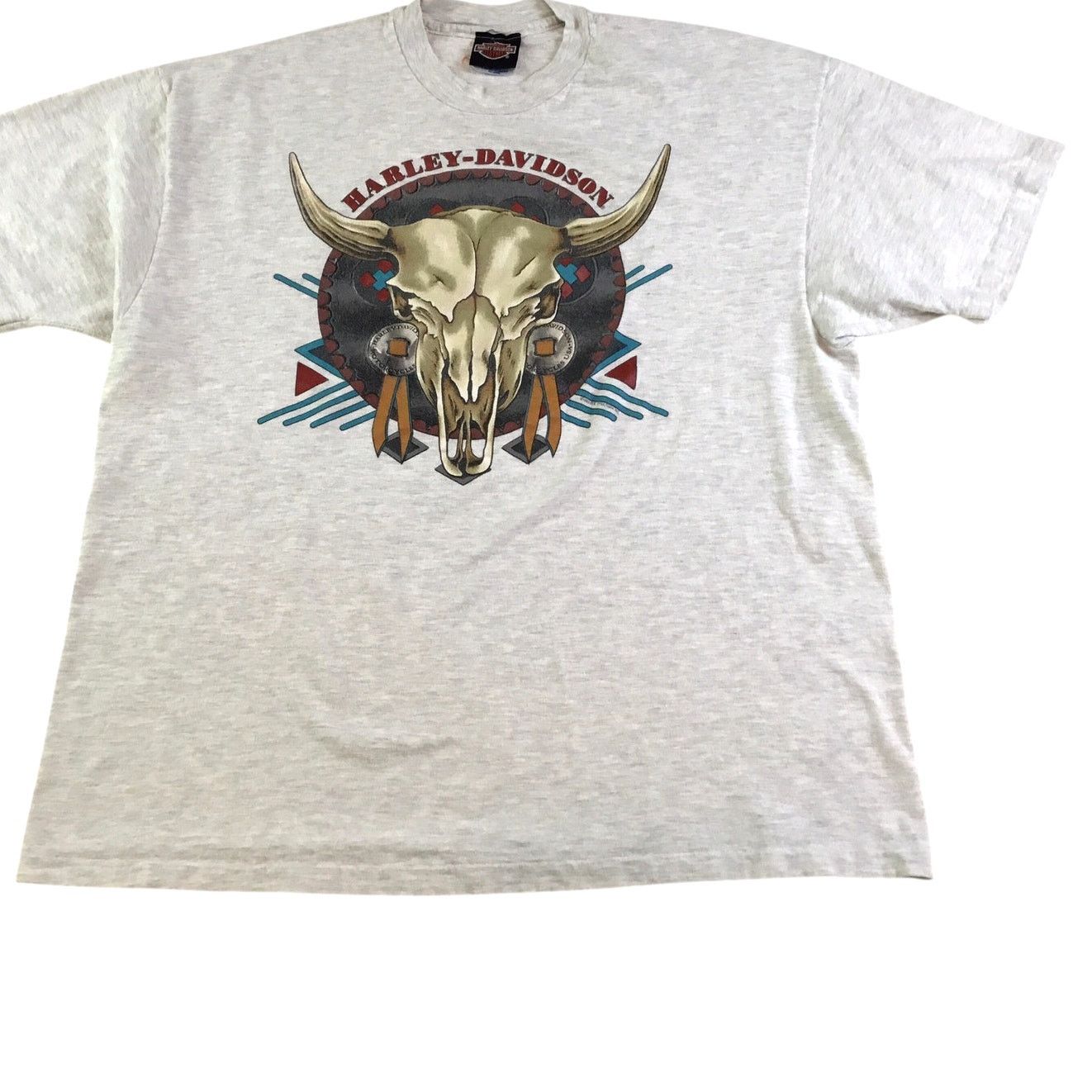 Harley Davidson Harley Davidson T-Shirt Gray 2XL Vintage Palm Beach FL XXL Size US XXL / EU 58 / 5 - 1 Thumbnail