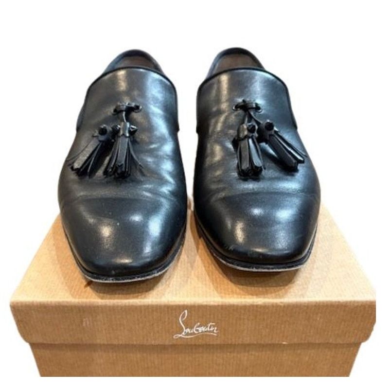 Christian Louboutin Christian Louboutin Dandelion Tassel Calf Leather Loafers Size US 8 / EU 41 - 2 Thumbnail