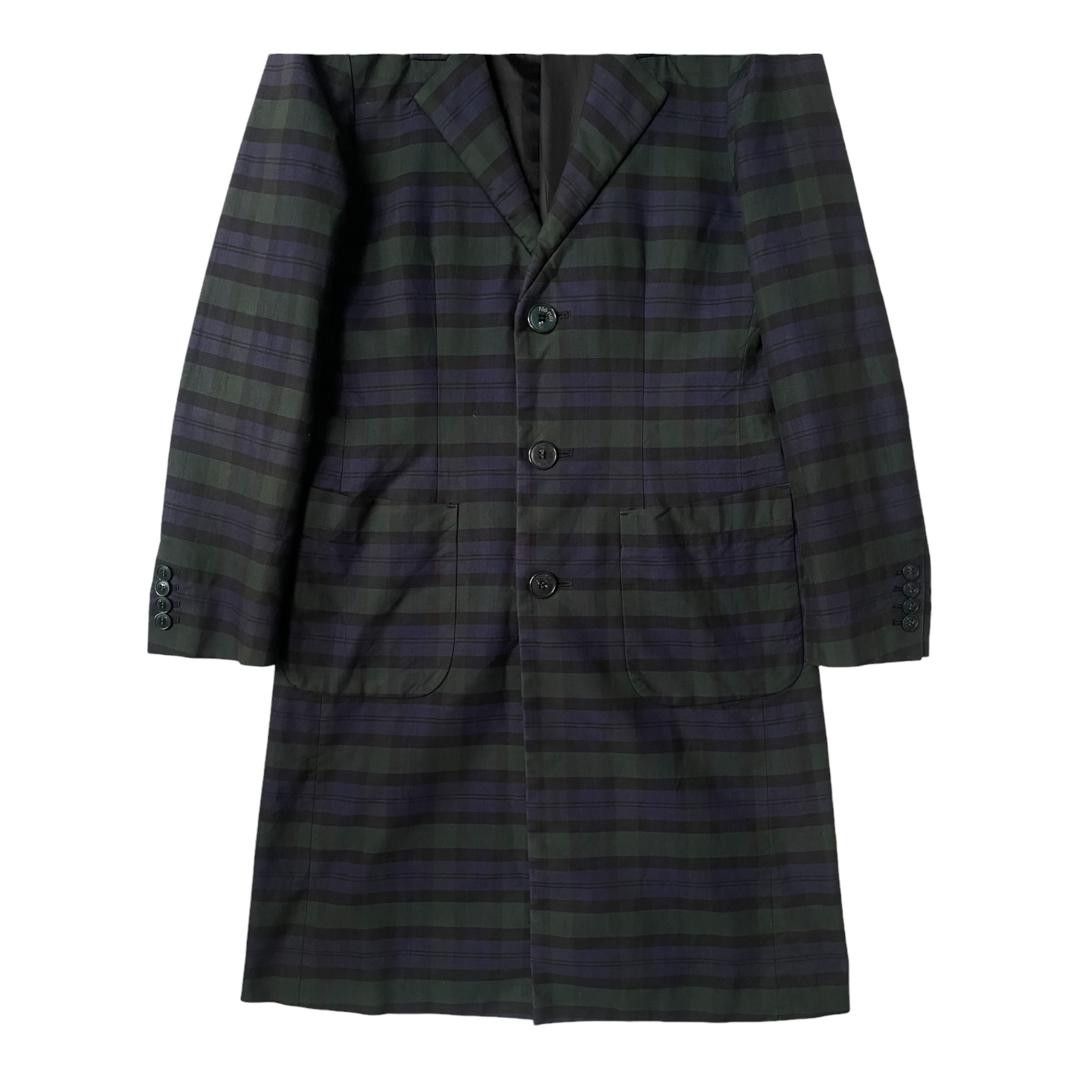 Ne-Net Authentic Japan! Net Net by Issey Miyake Plaid Long Jacket Size M / US 6-8 / IT 42-44 - 3 Thumbnail