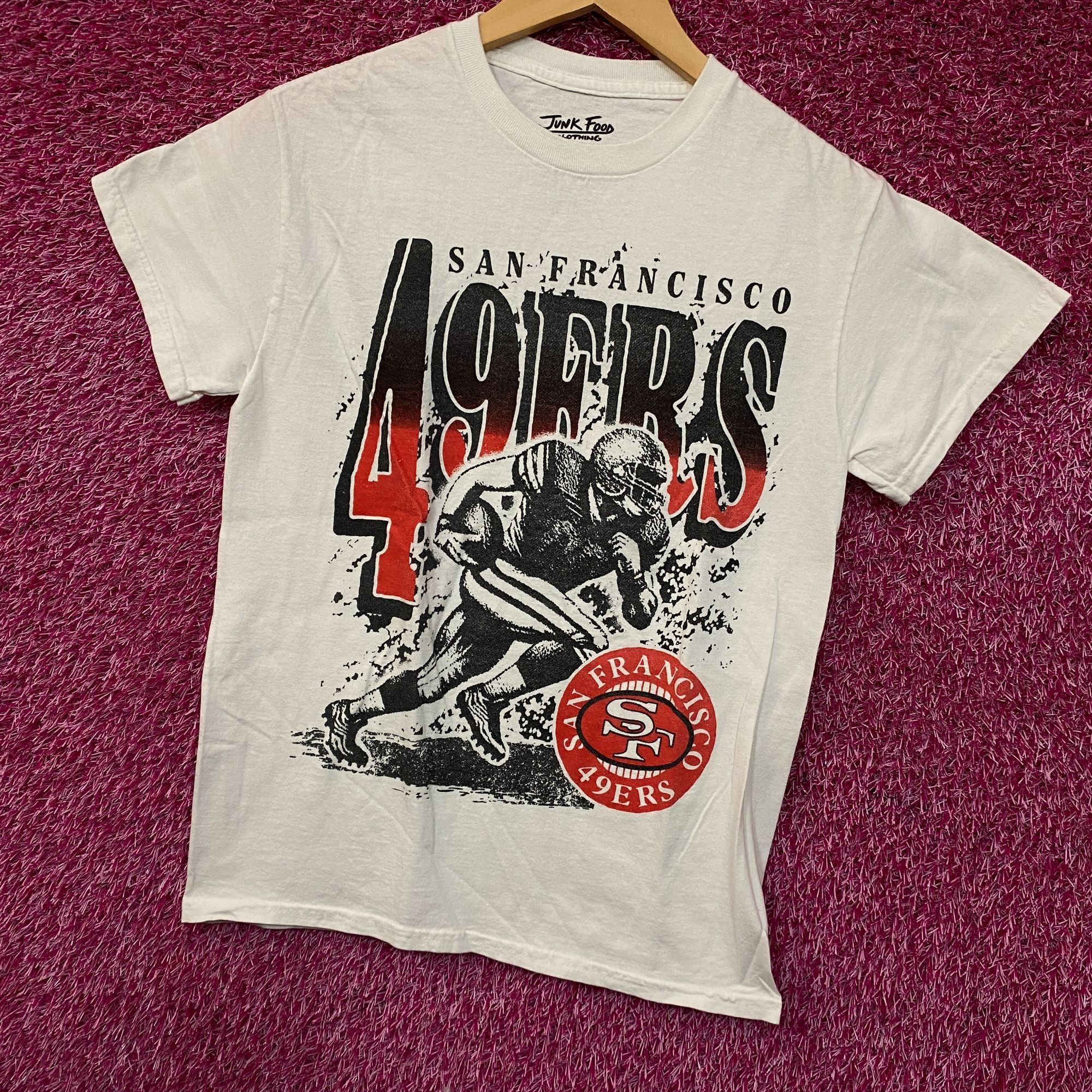 Junk Food Junk Food Clothing NFL San Francisco 49ers Rushing Flea Mark Size US XS / EU 42 / 0 - 3 Thumbnail