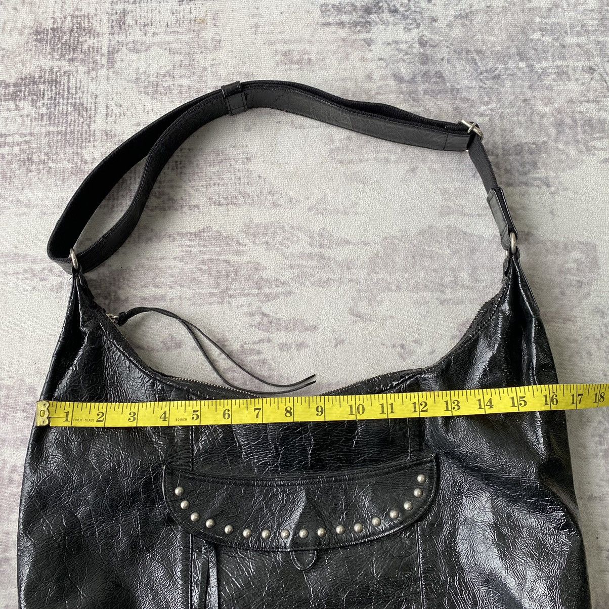 If Six Was Nine × Japanese Brand × Le Grande Bleu (L.G.B.) Bagatello Faux Leather Shoulder Bag Issey Miyake Style Size ONE SIZE - 18 Thumbnail