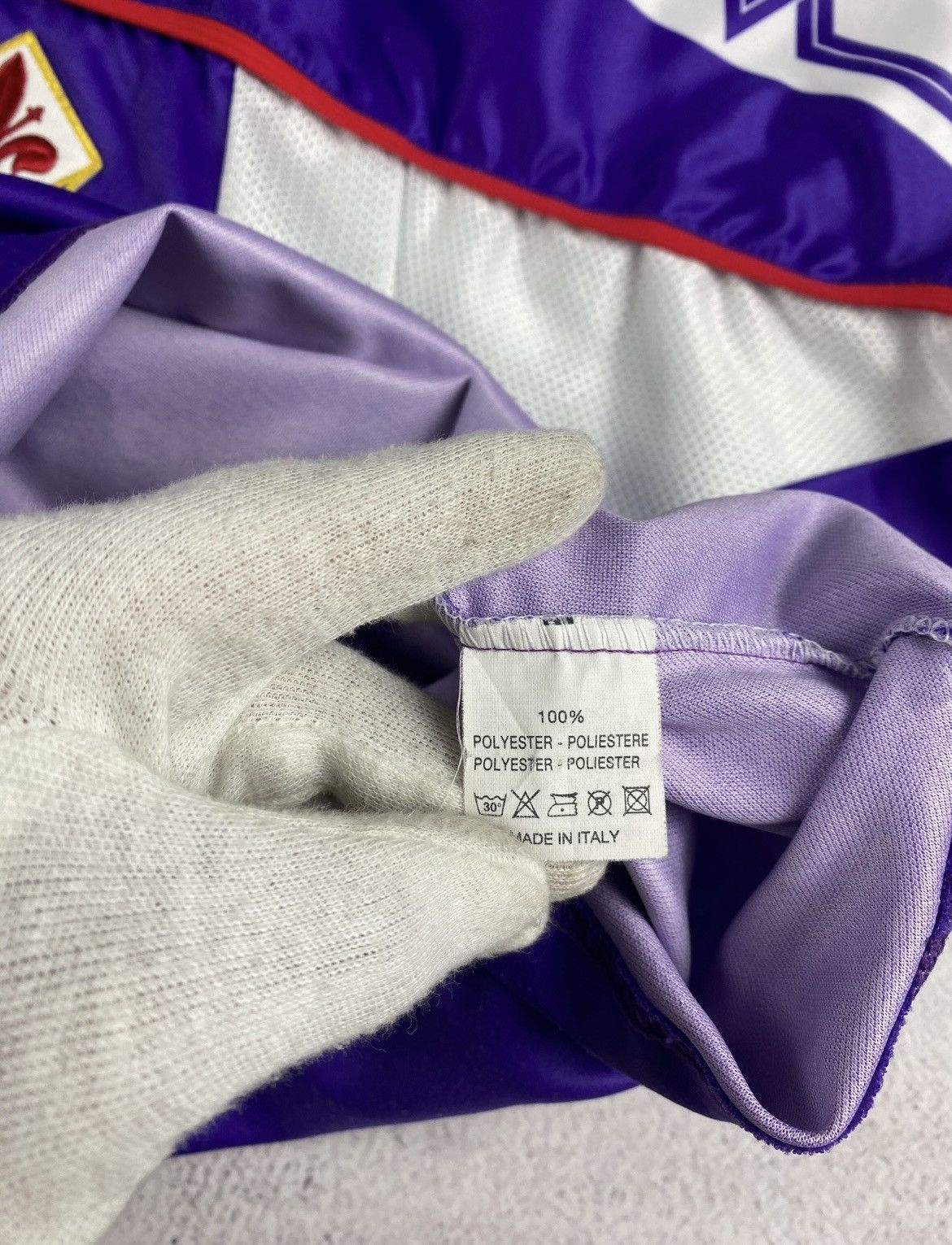 Mizuno Vintage AC Fiorentina 2001-2002 Home Football Mizuno Toyota Size US S / EU 44-46 / 1 - 10 Thumbnail