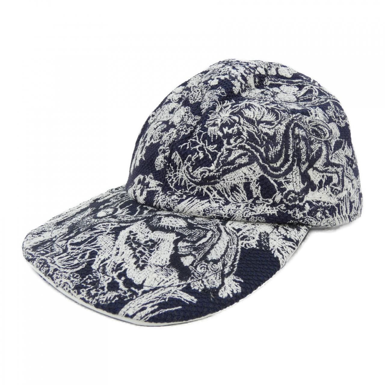 Dior Dior Christian Dior D-PLAYER Toile de Jouy Cap Cotton Hats 24TJV922X134 DUTY FREE for USA Size ONE SIZE - 1 Thumbnail
