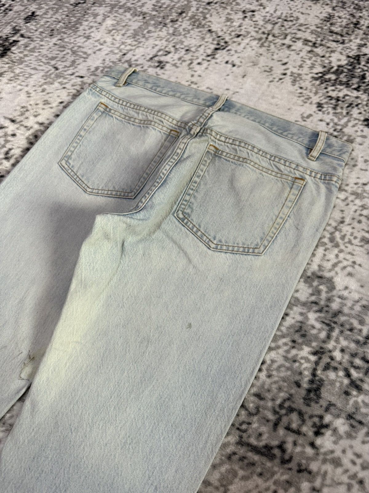 A.P.C. A.P.C Paris Petit New Standard Light Wash Slim Jeans Size US 30 / EU 46 - 9 Thumbnail