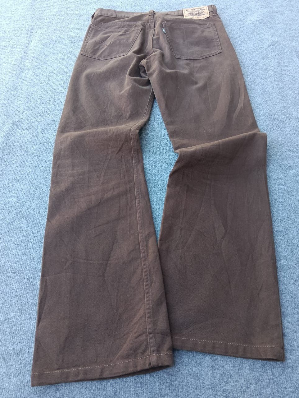 Levi's Vintage 90s Levi’s 517 Bootcut Brown Denim Jeans. Size US 30 / EU 46 - 1 Thumbnail