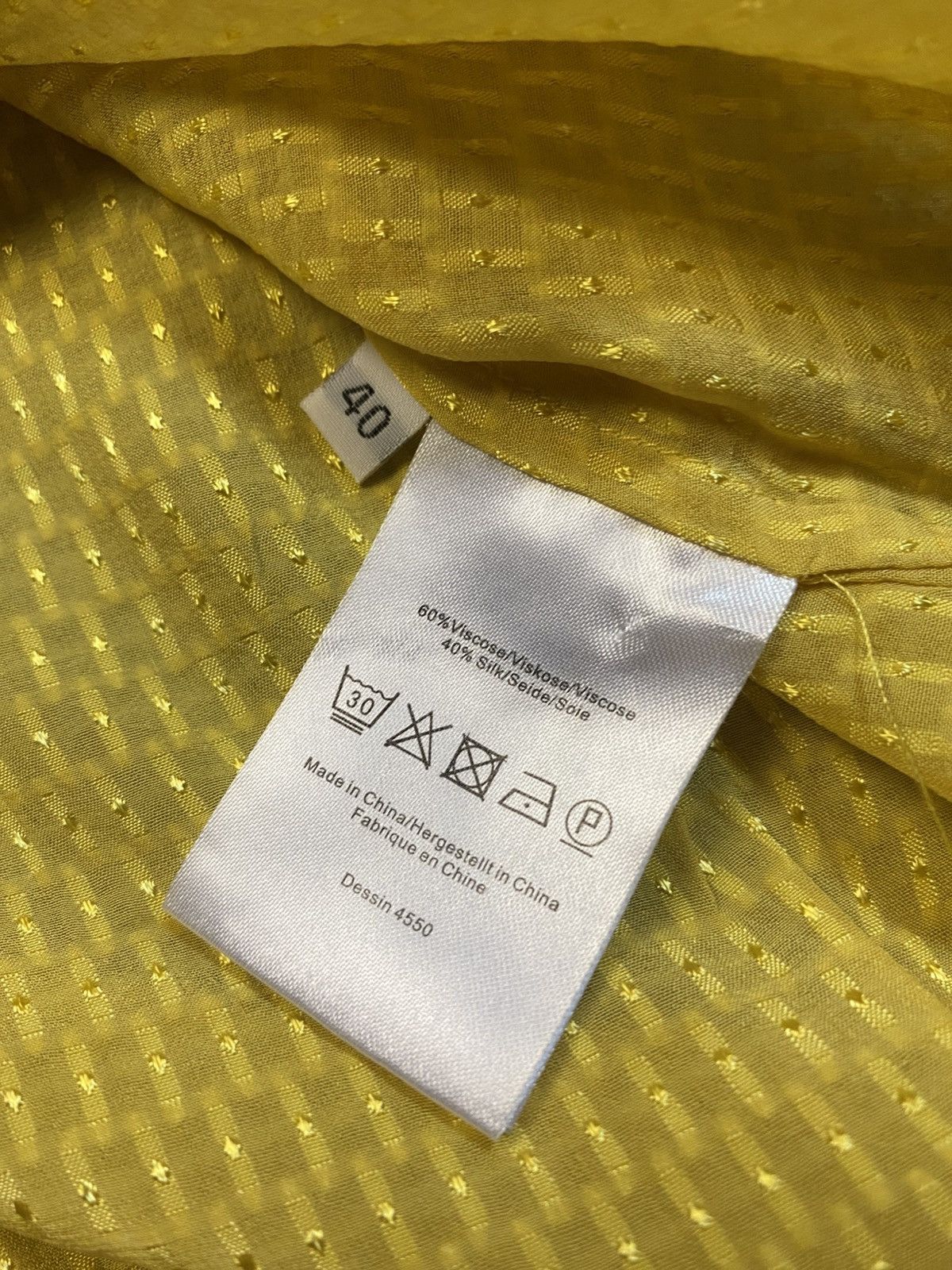 Baum und Pferdgarten Baum und pferdgarten blouse viscose yellow summer Size L / US 10 / IT 46 - 6 Thumbnail
