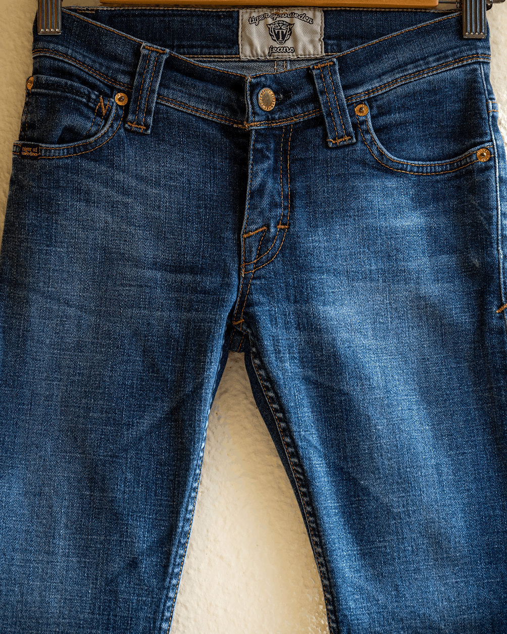 Tiger of Sweden Tiger of Sweden Skogsberg Jeans – Dark Blue Denim Nordic Y2K Size 26" / US 2 / IT 38 - 5 Thumbnail