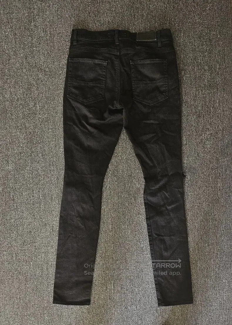 Amiri Amiri Distressed Black Denim Jeans. Size US 32 / EU 48 - 4 Thumbnail