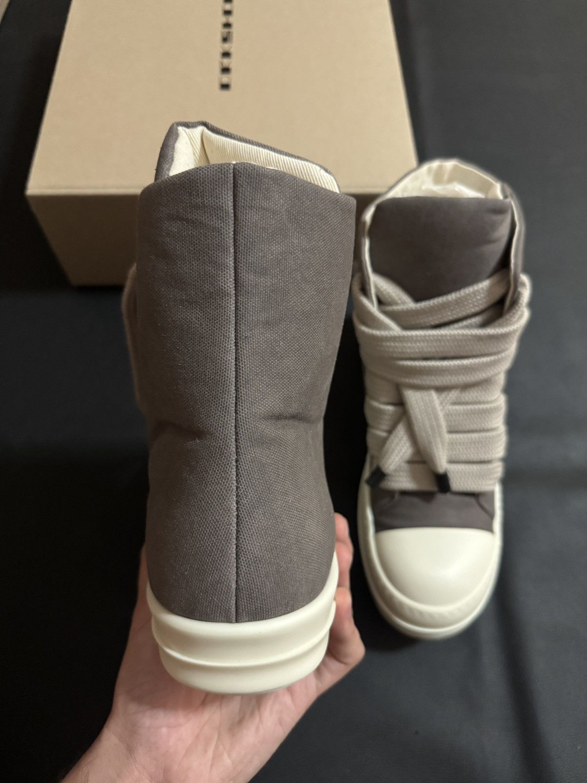 Rick Owens Drkshdw RICK OWENS RAMONES JUMBO Size US 10 / EU 43 - 5 Thumbnail