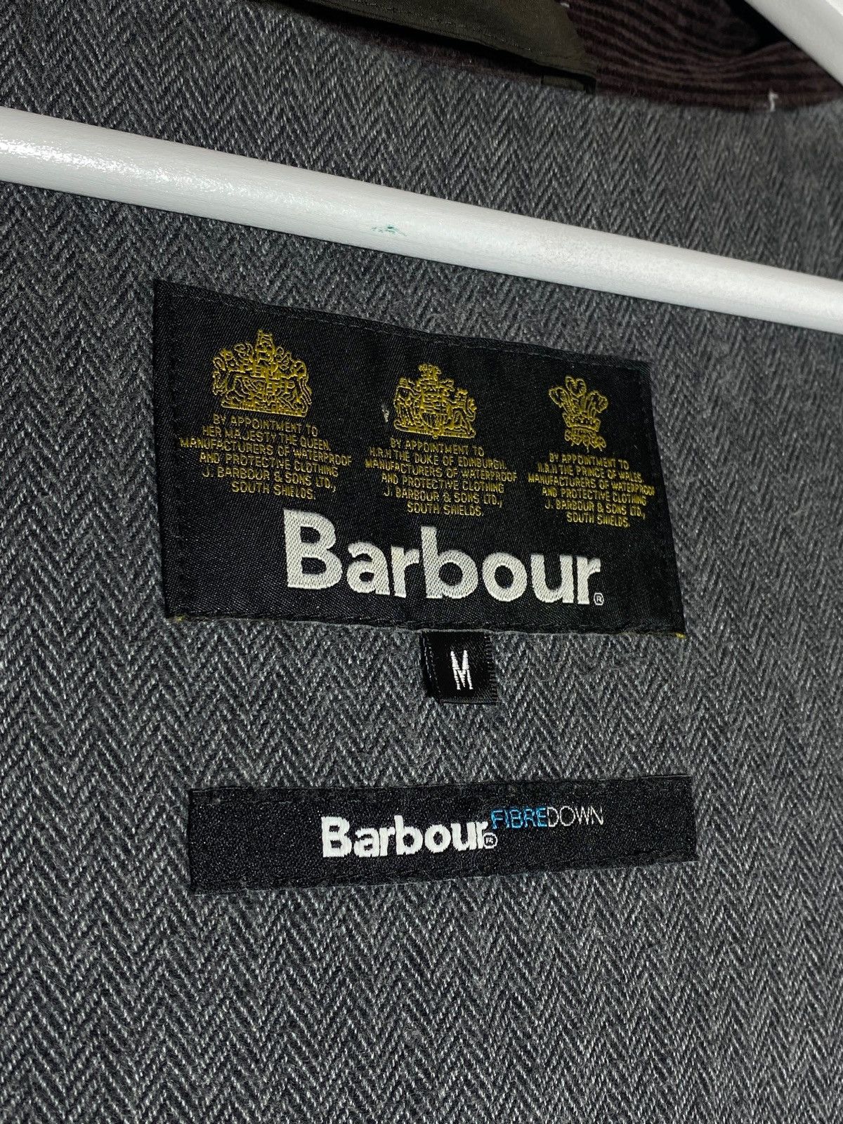 Barbour 🔥 BARBOUR CROMER PUFFER JACKET MILITARY GREEN FIBREDOWN Size US M / EU 48-50 / 2 - 18 Thumbnail