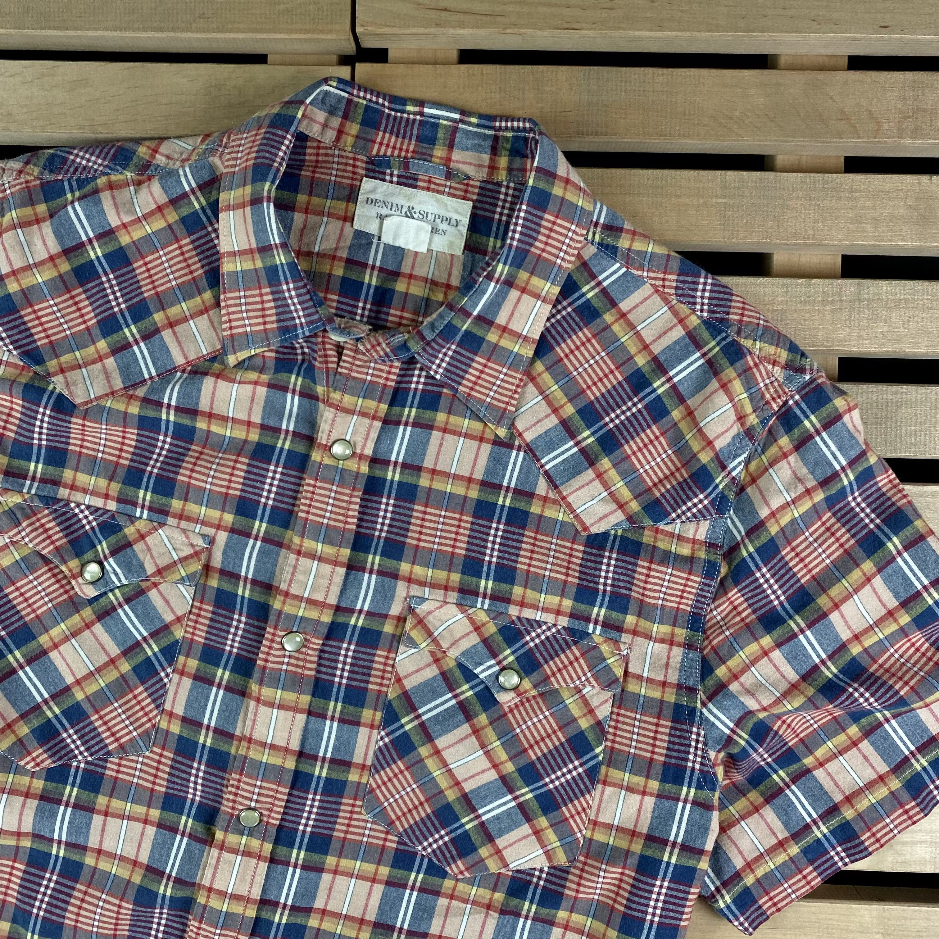 Denim & Supply Ralph Lauren × Polo Ralph Lauren × Vintage Men’s Shirt Denim Supply Ralph Lauren Vintage Size XL Size US XL / EU 56 / 4 - 2 Thumbnail