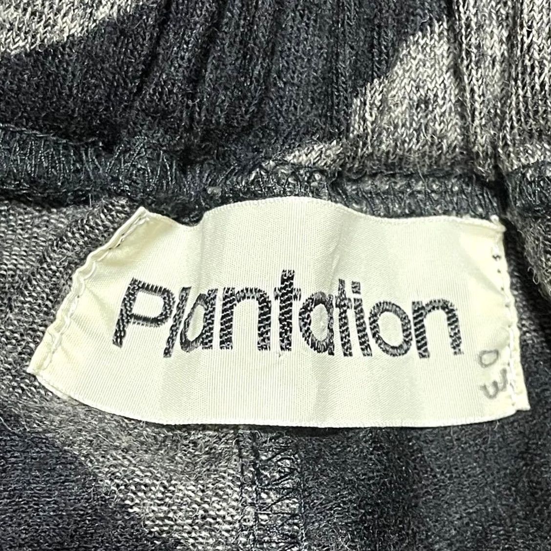 Issey Miyake ISSEY MIYAKE PLANTATION EASY PANTS Mens Wool Gray x Black Size M USED Size US 31 - 7 Thumbnail