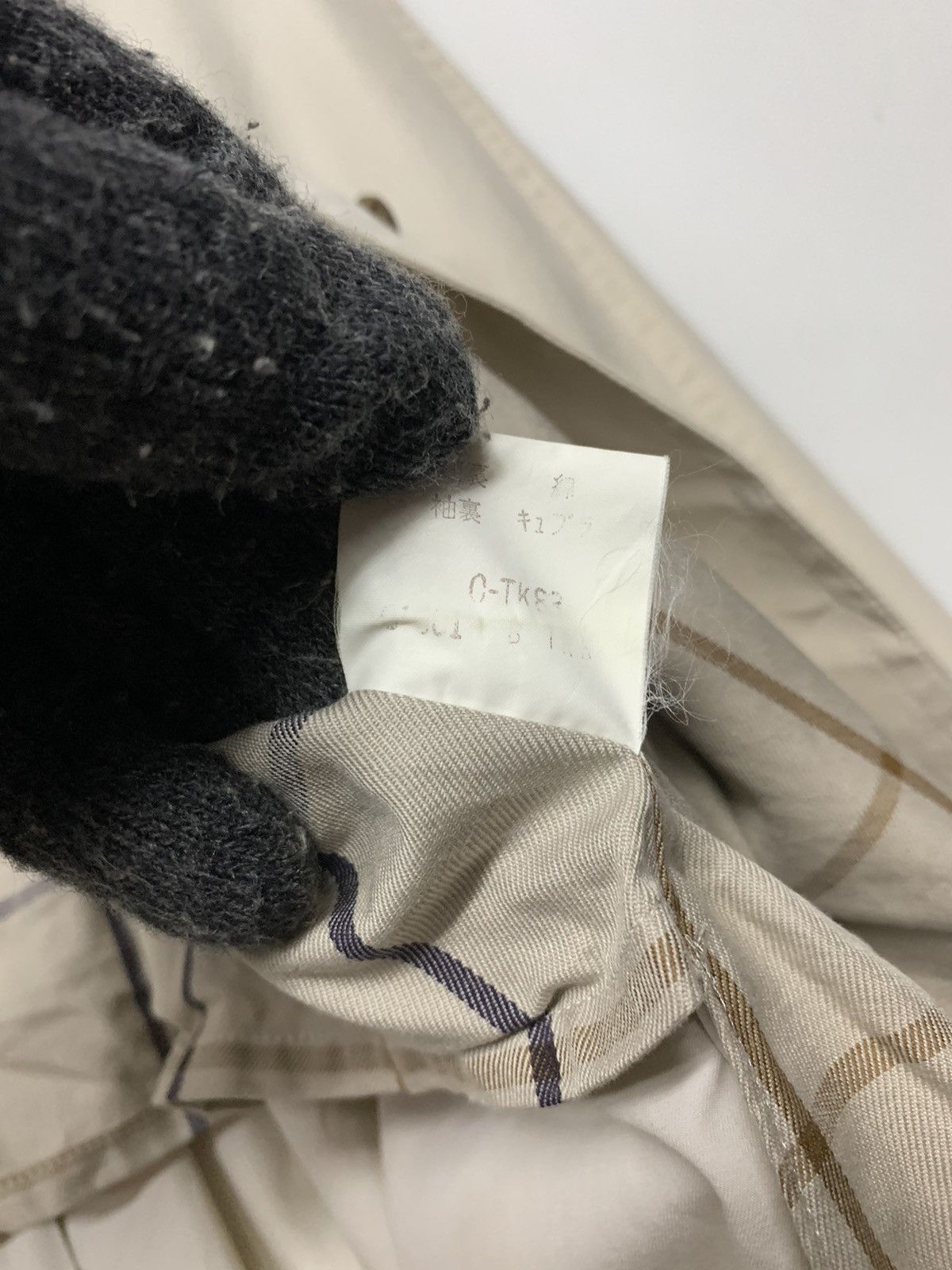 Burberry Rare Vintage 90's Burberry's Button Ups Long Jacket Size US L / EU 52-54 / 3 - 8 Thumbnail
