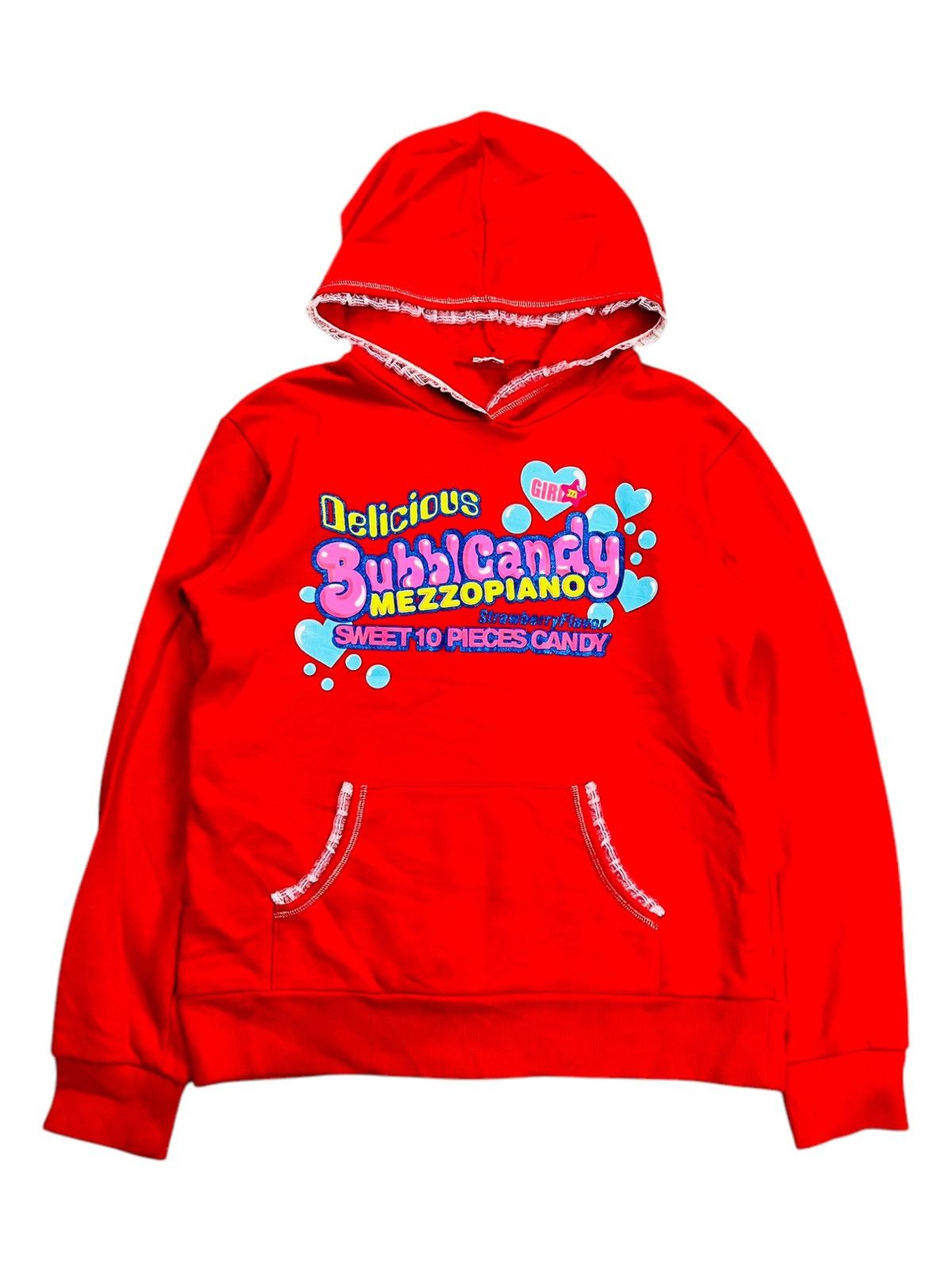 Angel Blue 2000s Mezzo Piano - Bubble Candy Hoodie Size L / US 10 / IT 46 - 1 Thumbnail