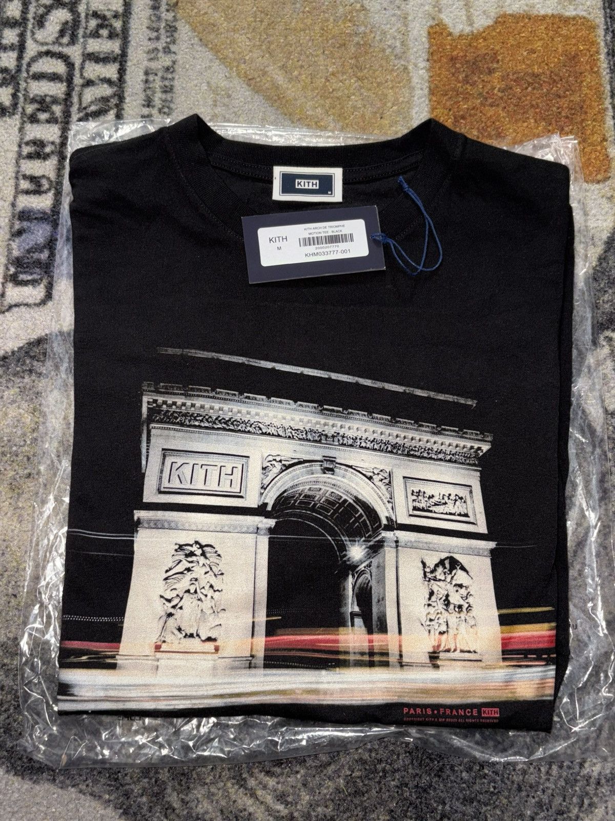 Kith Kith Paris Arch De Triomphe Motion Tee (Instore Exclusive) Size US M / EU 48-50 / 2 - 1 Thumbnail